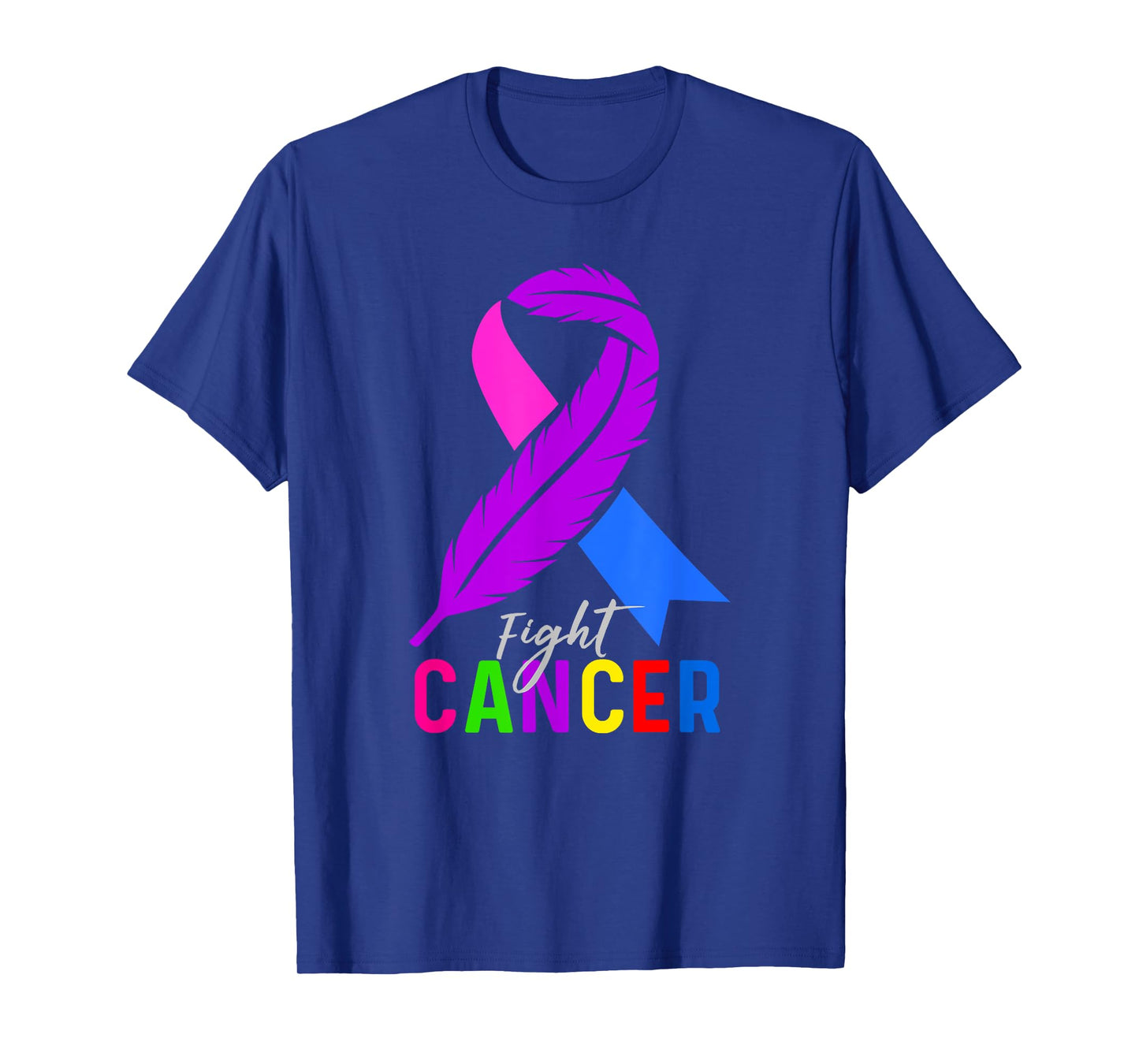 Fight Cancer Ribbon for Cancer Awareness T-Shirt
