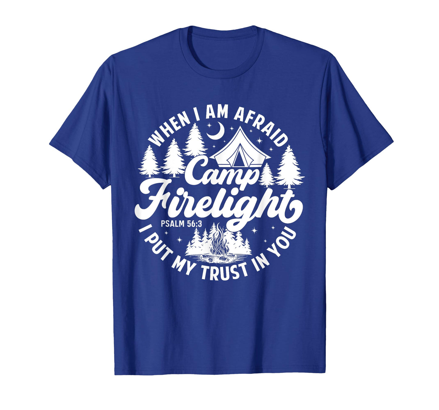 Camp Firelight Vacation Bible School Christian Summer Camp T-Shirt