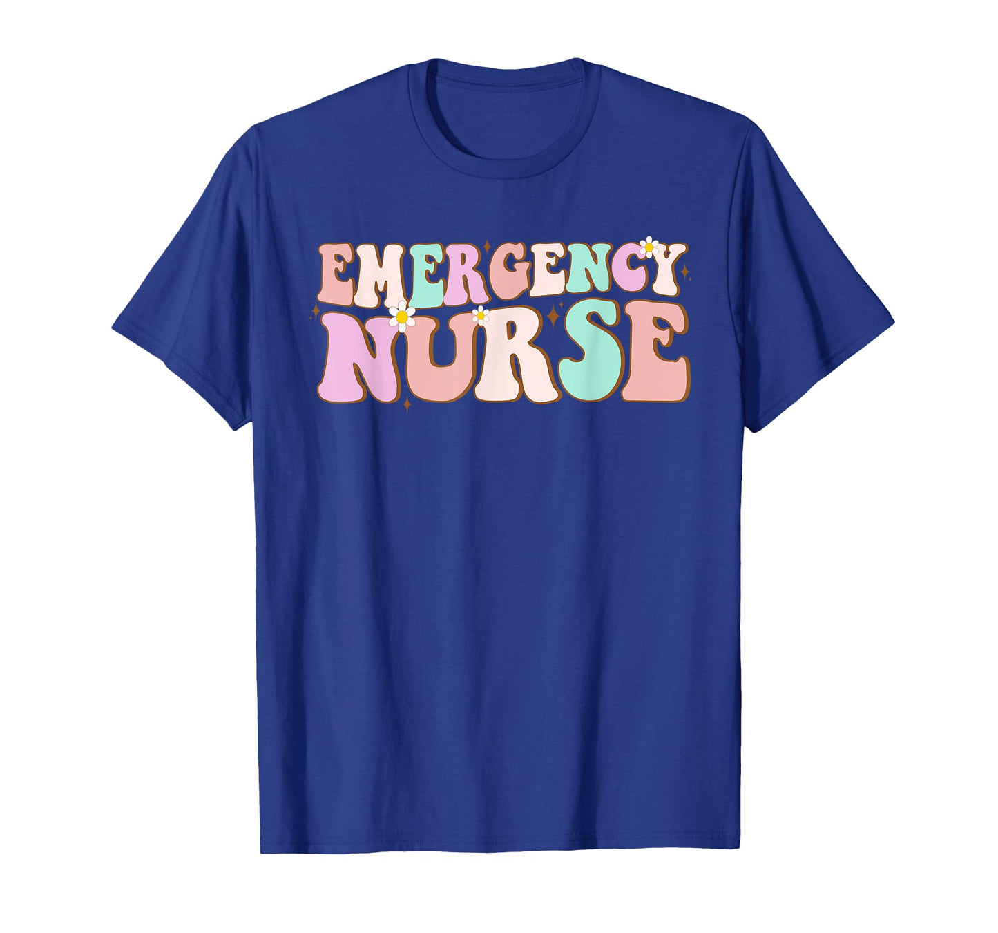groovy ER Nurse Emergency Nurse School women nursing Room T-Shirt