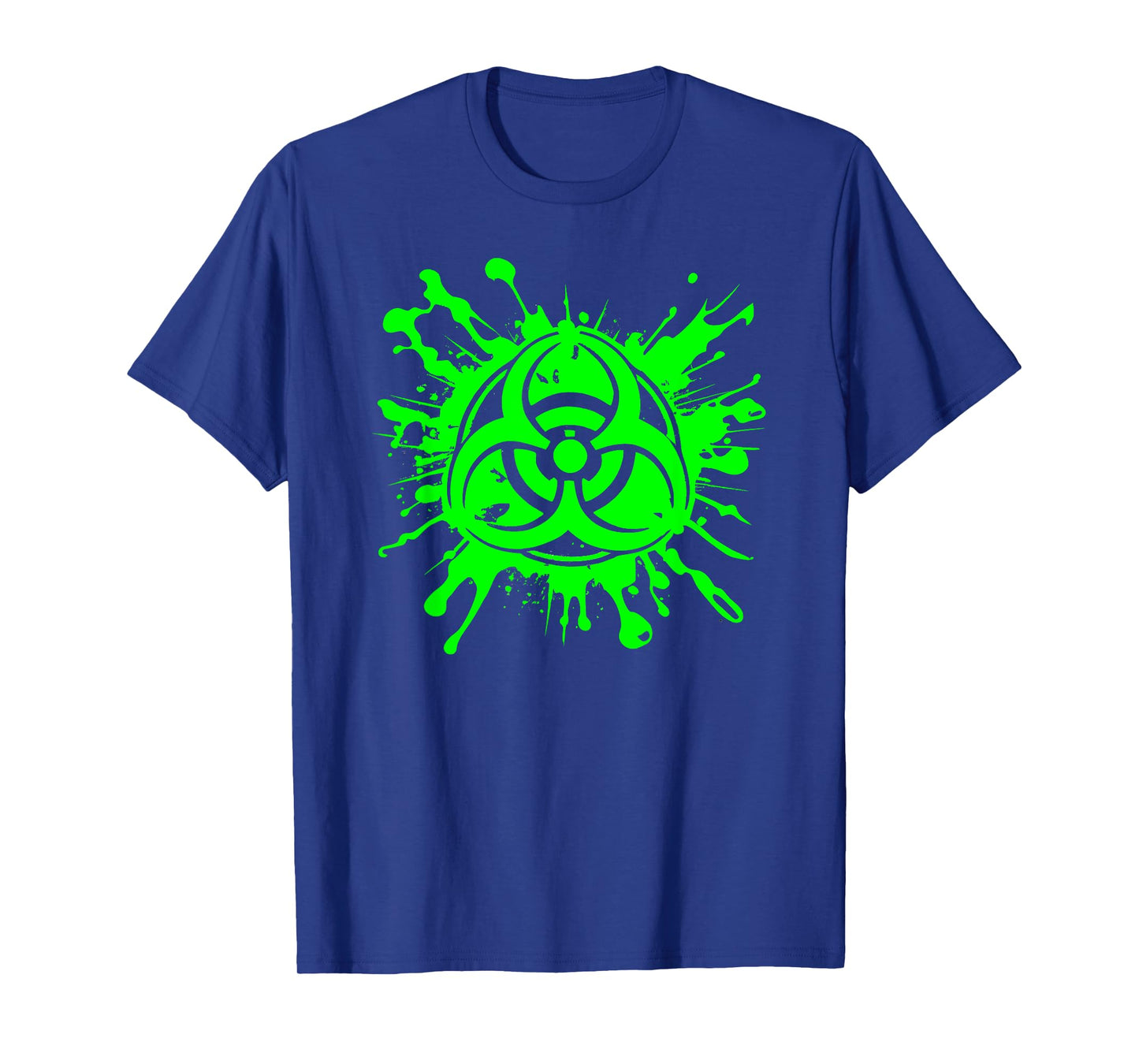 Green Radioactive Symbol Biohazard Symbol Radiation Nuclear T-Shirt