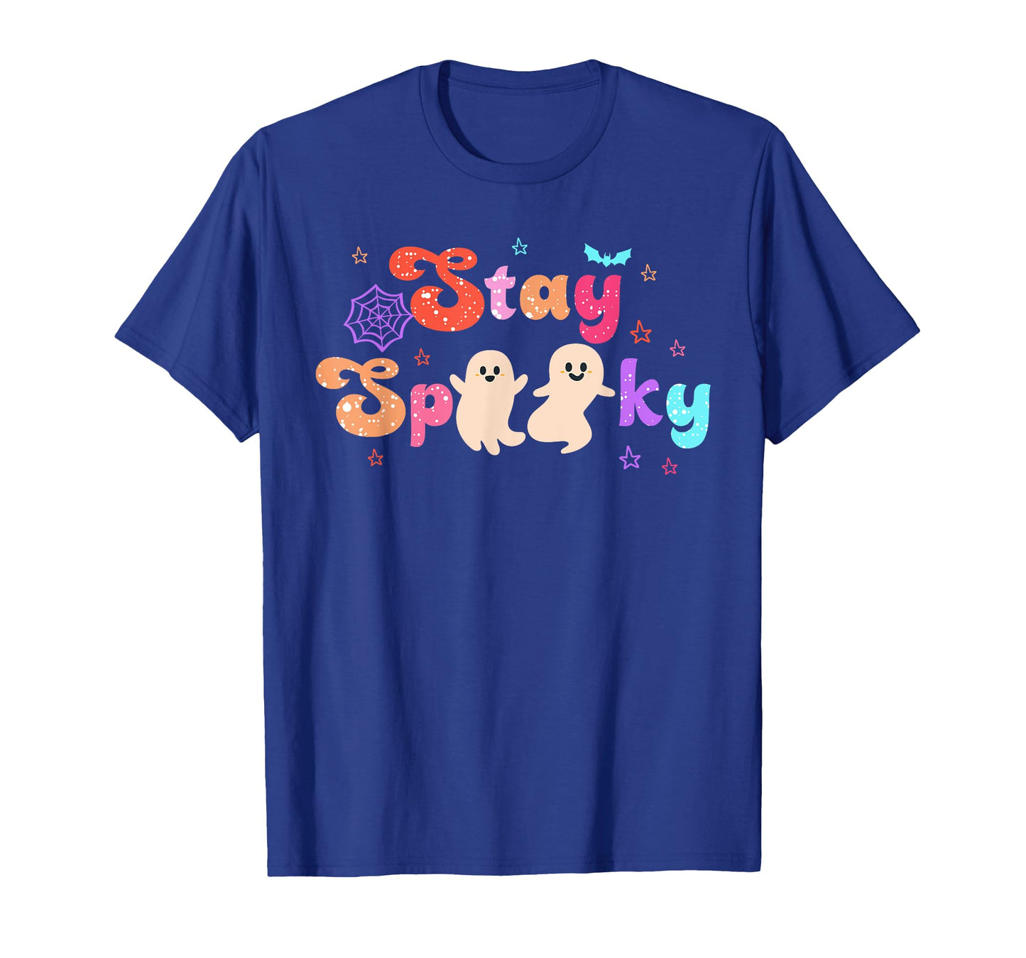 Spooky Season Cute Ghost Funny Halloween T-Shirt