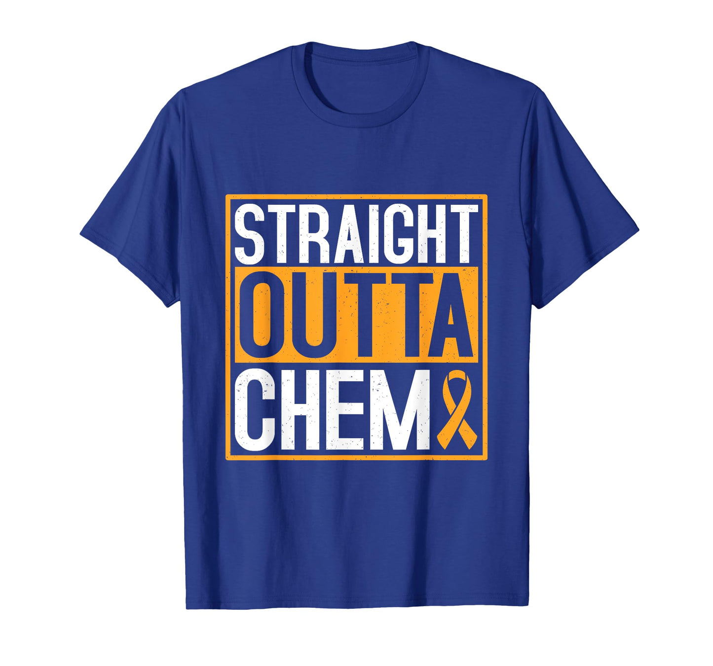 Straight outta chemo Childhood Cancer Awareness T-Shirt