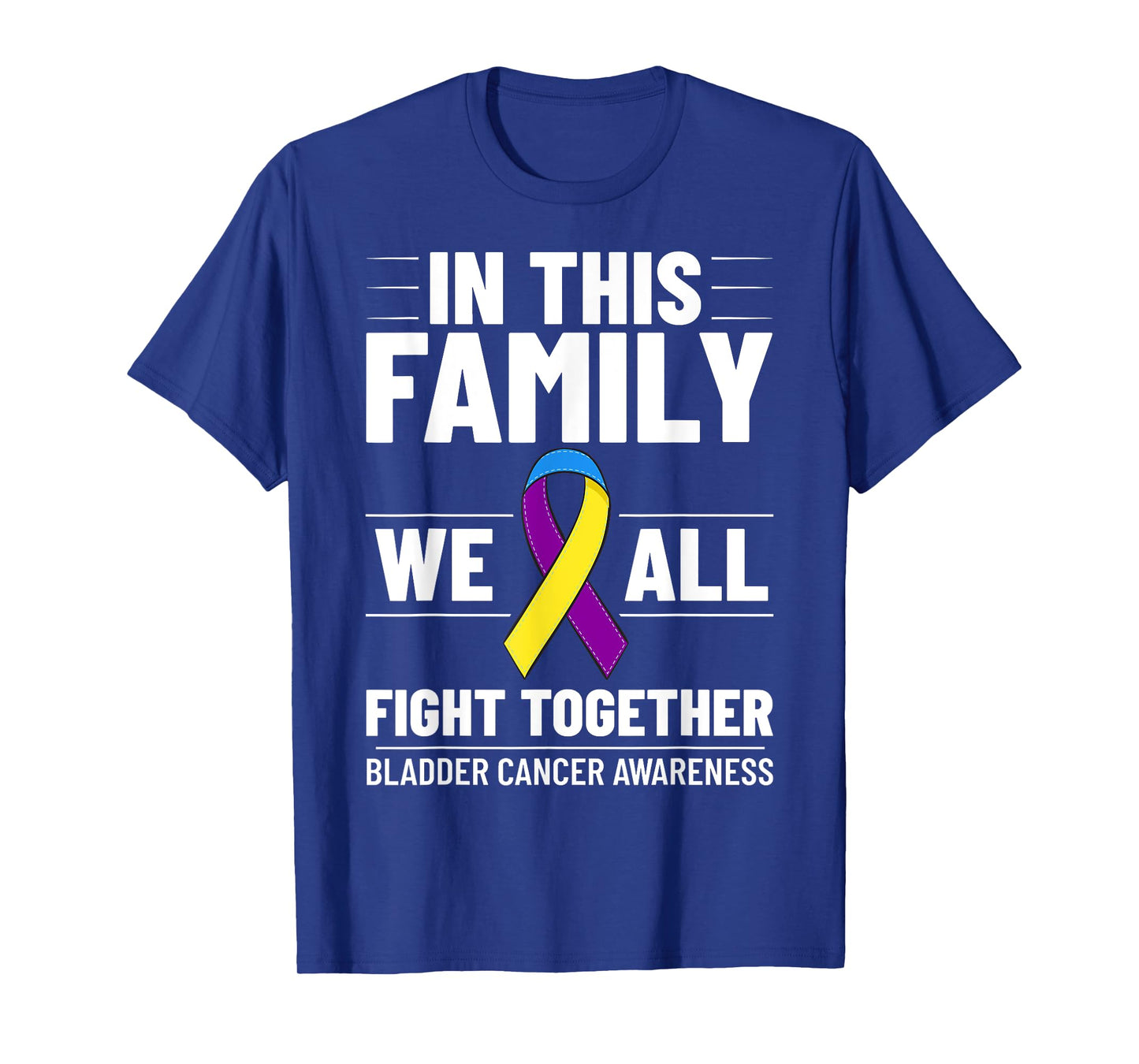 Bladder Cancer Ribbon Awareness Chemo Survivor T-Shirt