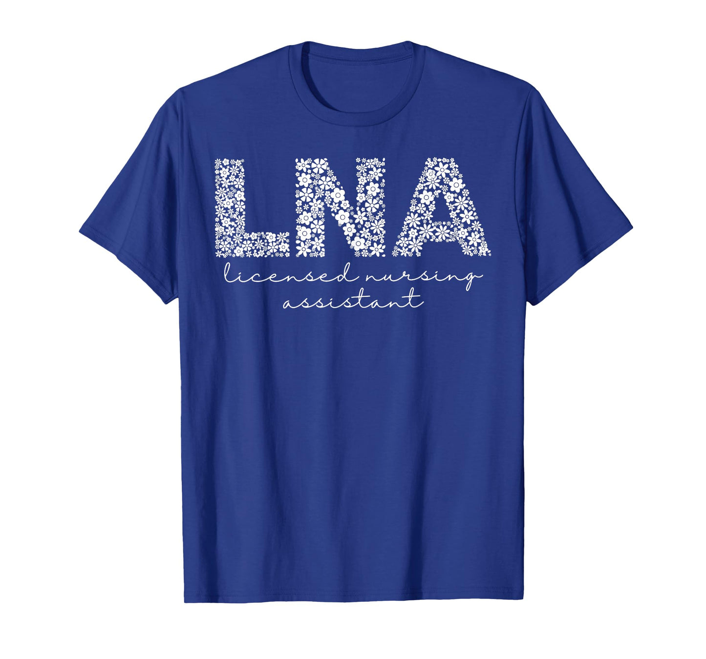 Boho Floral Licensed Nursing Assistant LNA Nursing Assistant T-Shirt