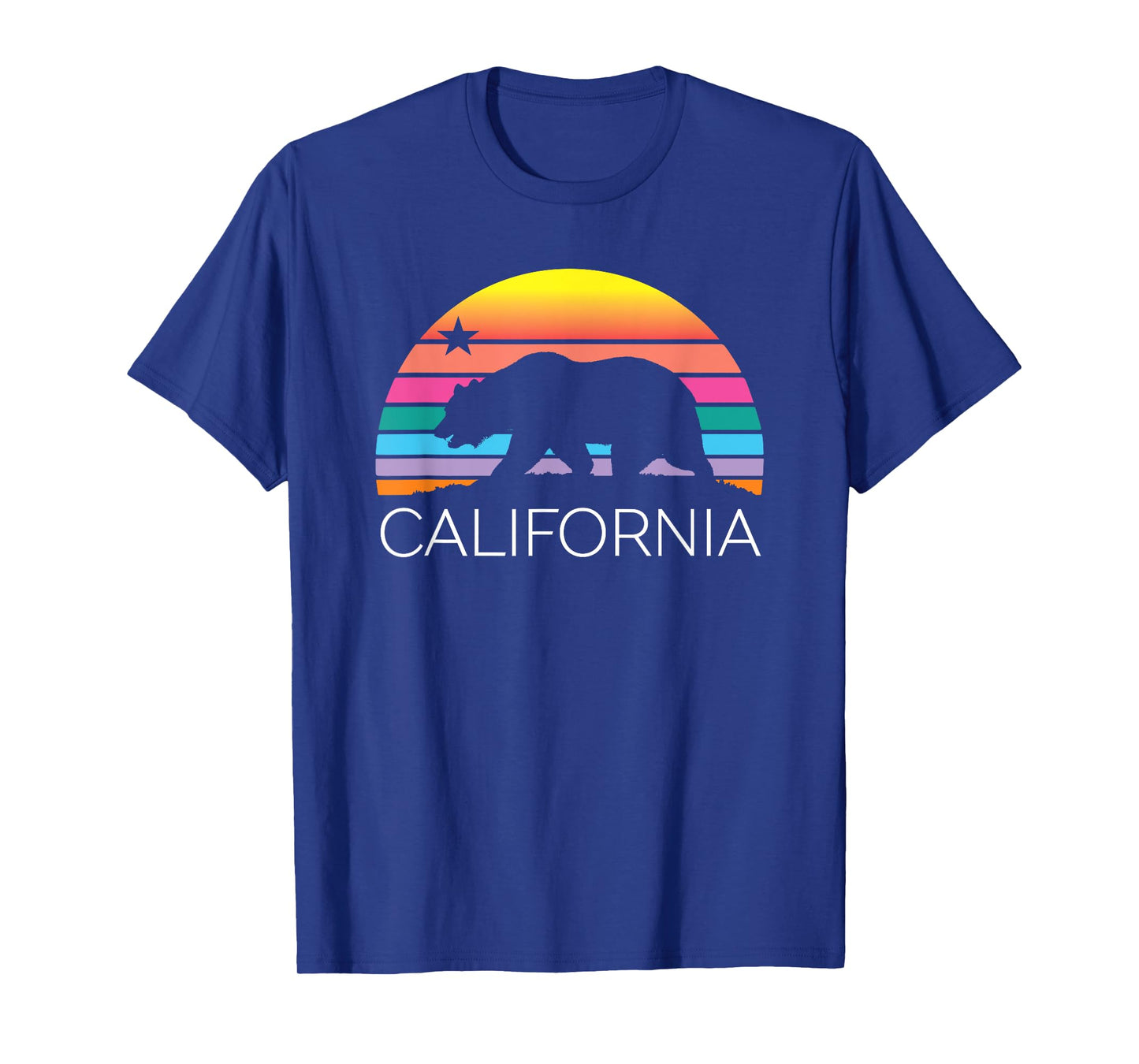 Retro California Surf Vintage Beach Cali 80s Venice Palm Sun T-Shirt for Men Women Girls Kids