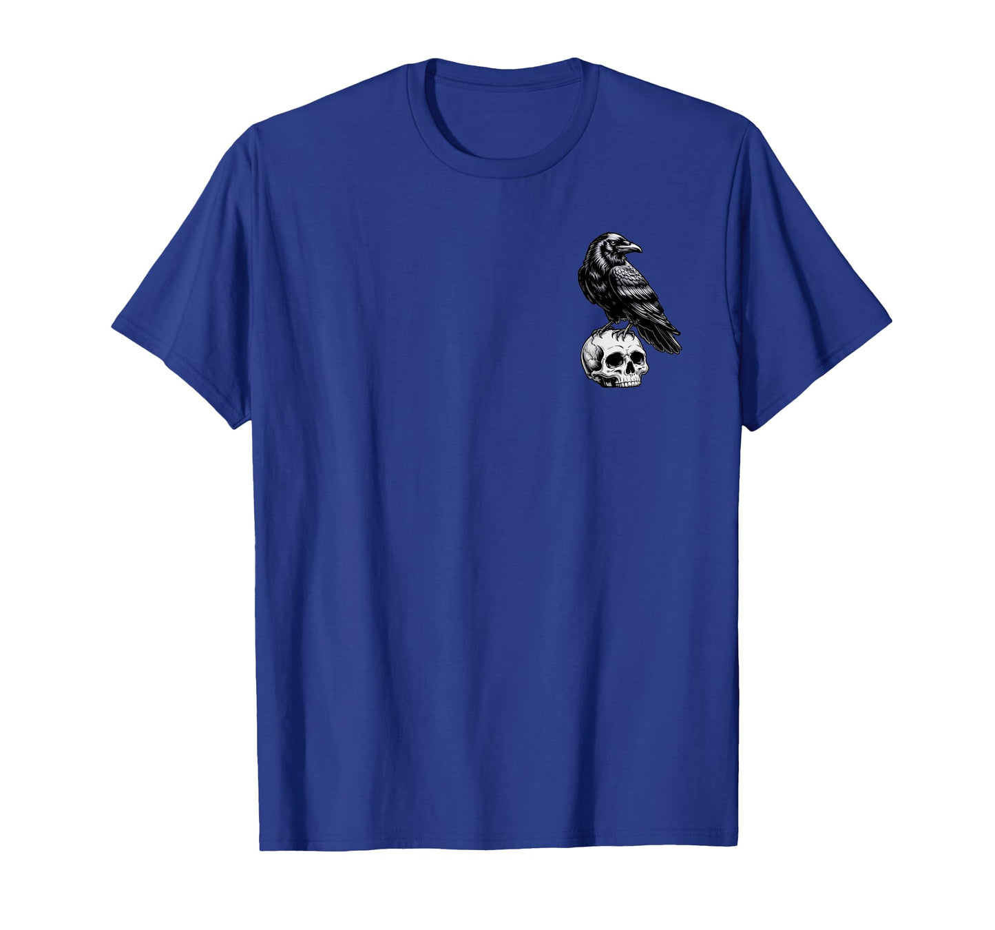 Black Crow, F-Caw-F Funny Black Bird Moon Gothic (2 Sided) T-Shirt
