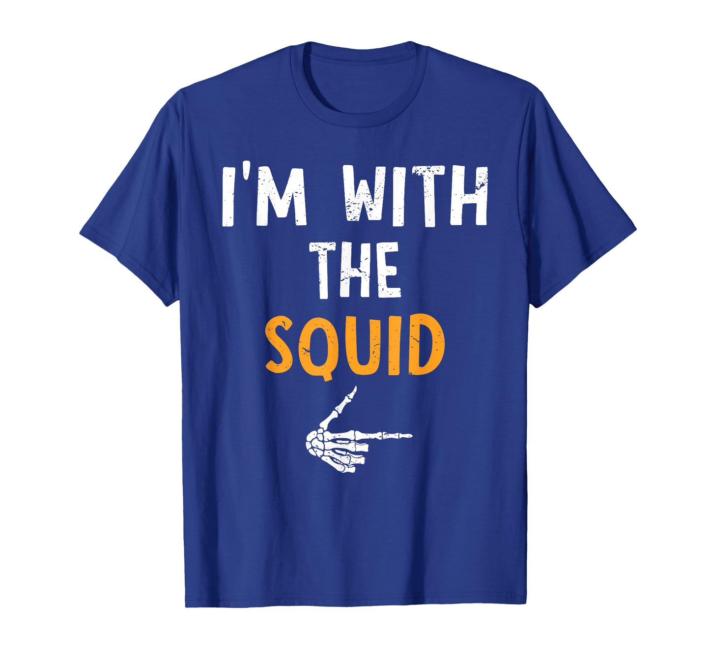 I'm with The Squid Costume Halloween Matching Couple T-Shirt