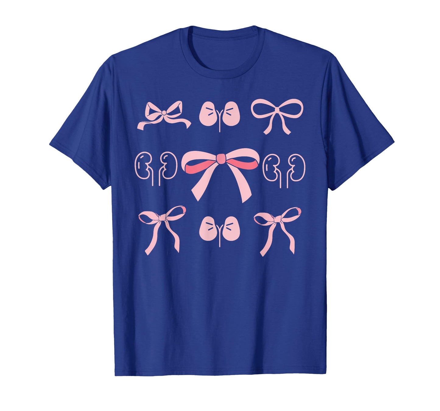 Coquette Bow Kidney Nurse Nephrology Dialysis Technician T-Shirt