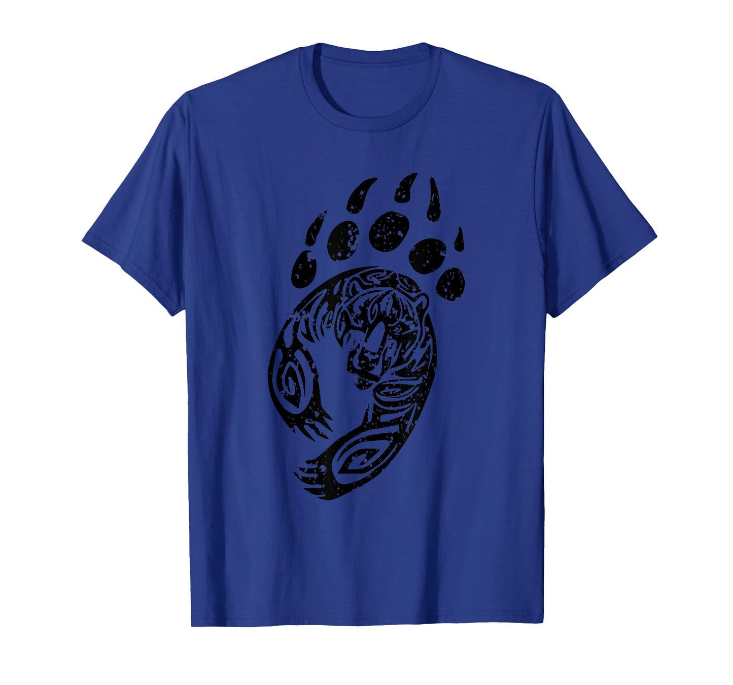 Bear Clothing Paw Print Grizzly Black Claw T-Shirt