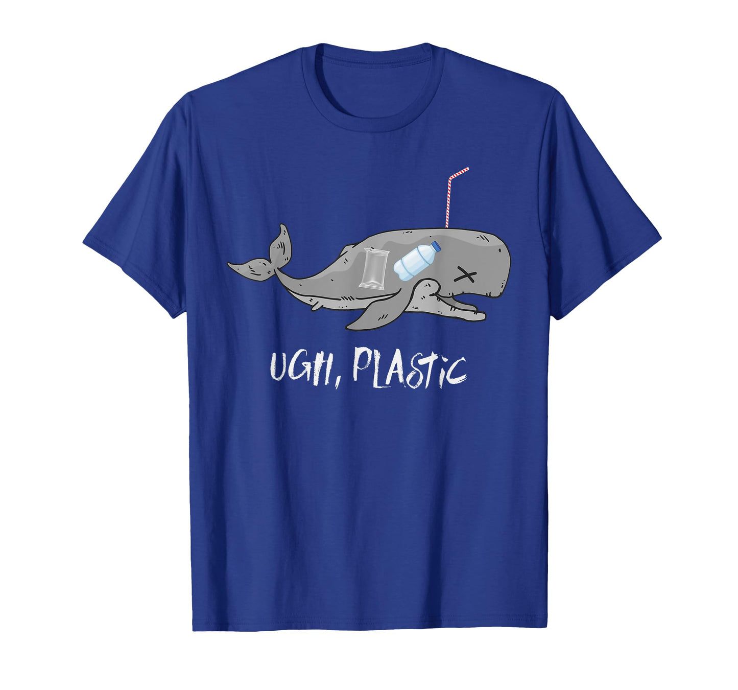 Save Oceans Marine Life T-Shirt Plastic Pollution Waste Gift
