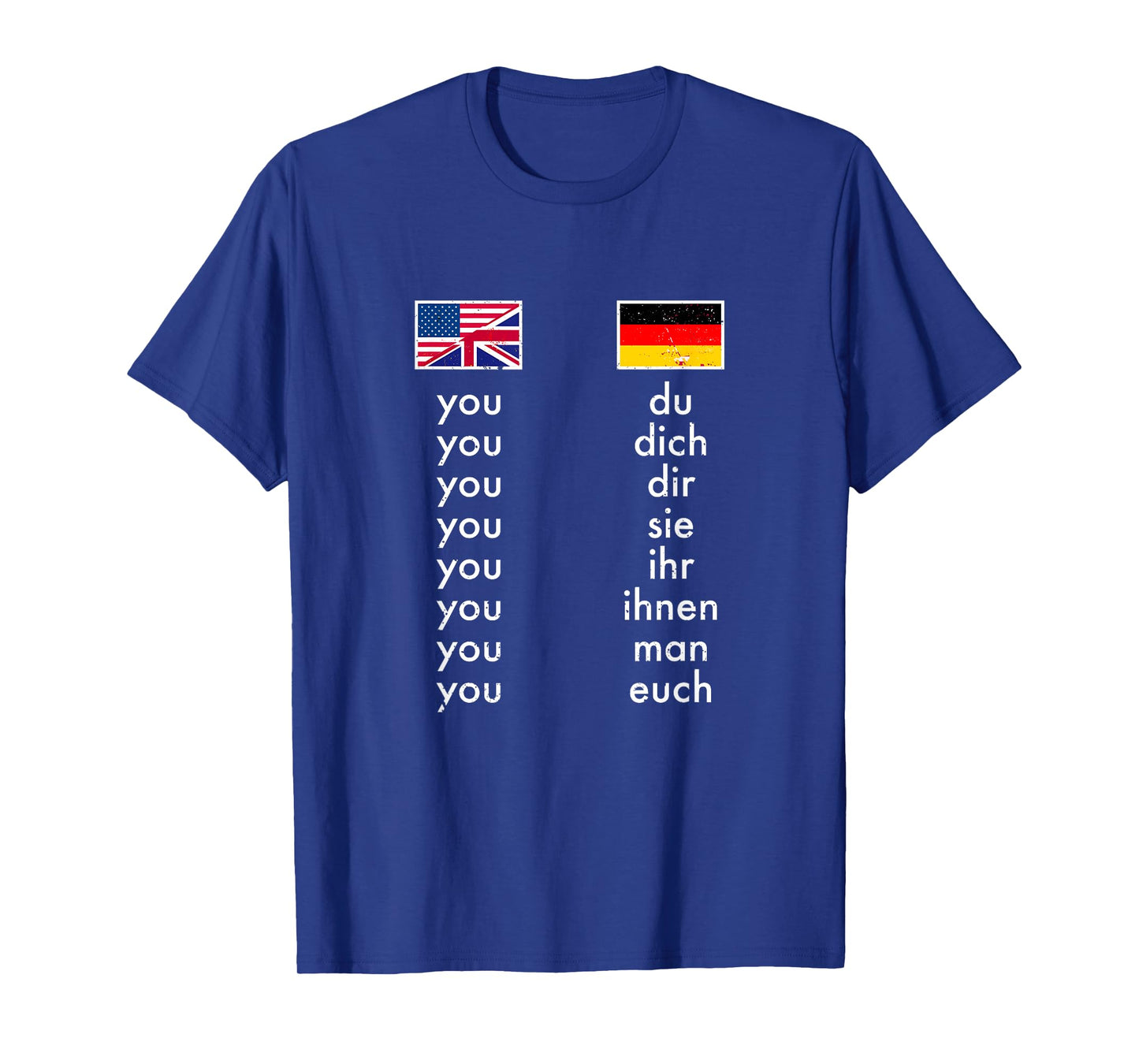 English German Grammar Learning Funny Teachers T-Shirt