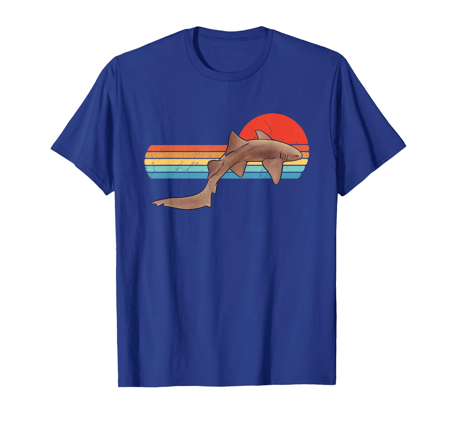 Nurse Shark Retro Sunset T-Shirt