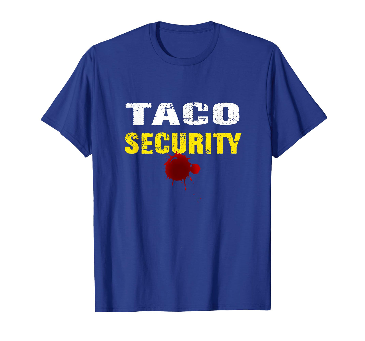 Halloween Adult Costume Taco Security Dad Mom T-Shirt