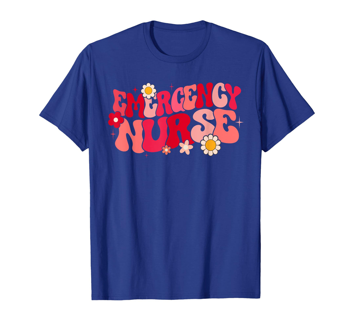 groovy ER Nurse Emergency Nurse School women nursing Room T-Shirt