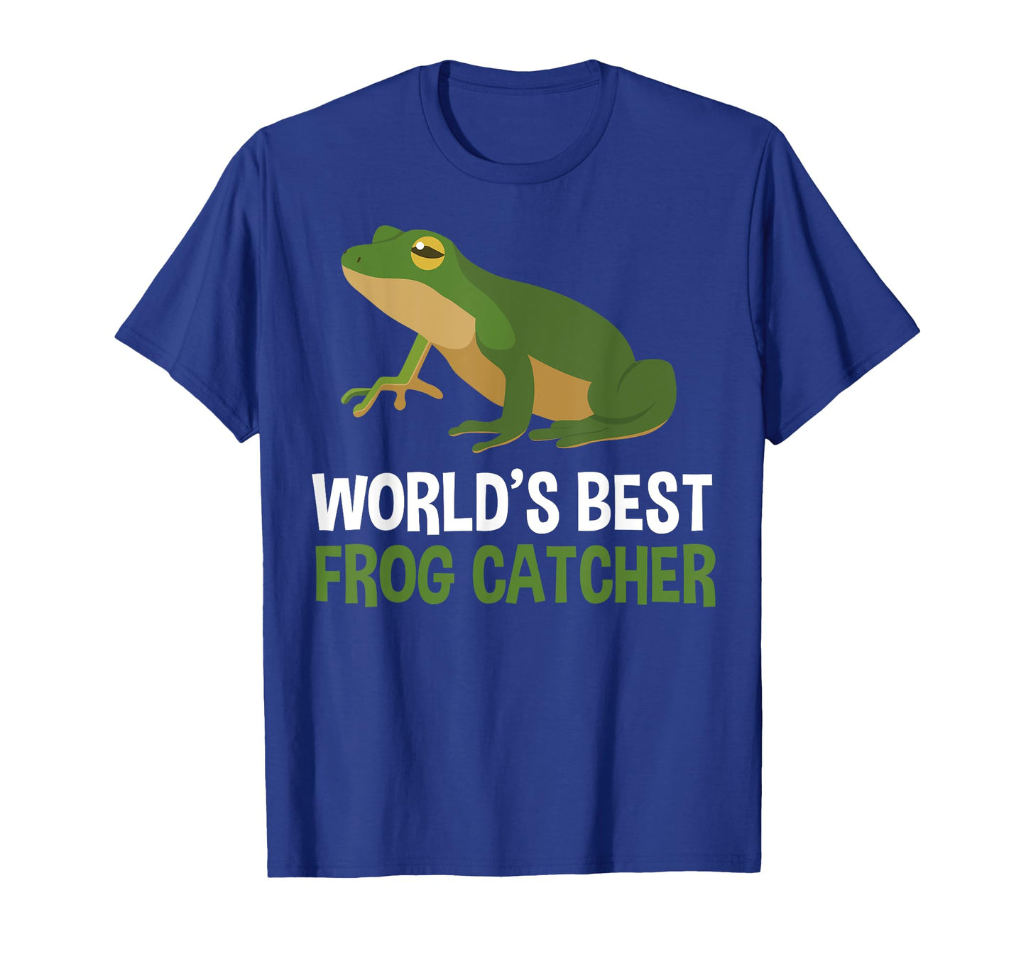 World's Best Frog Catcher Gift Boys Girls Kids Frog Hunter T-Shirt