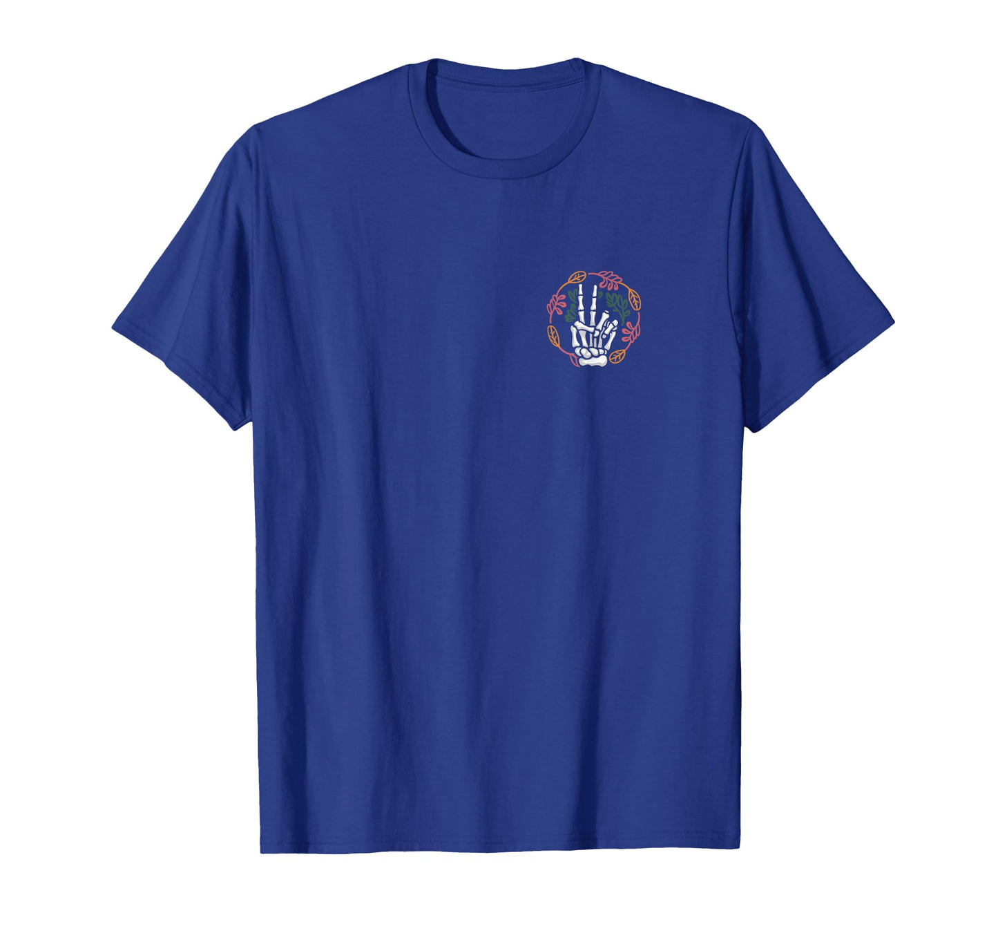 Pocket Skeleton Hand Lazy Halloween Costume Spooky Season T-Shirt