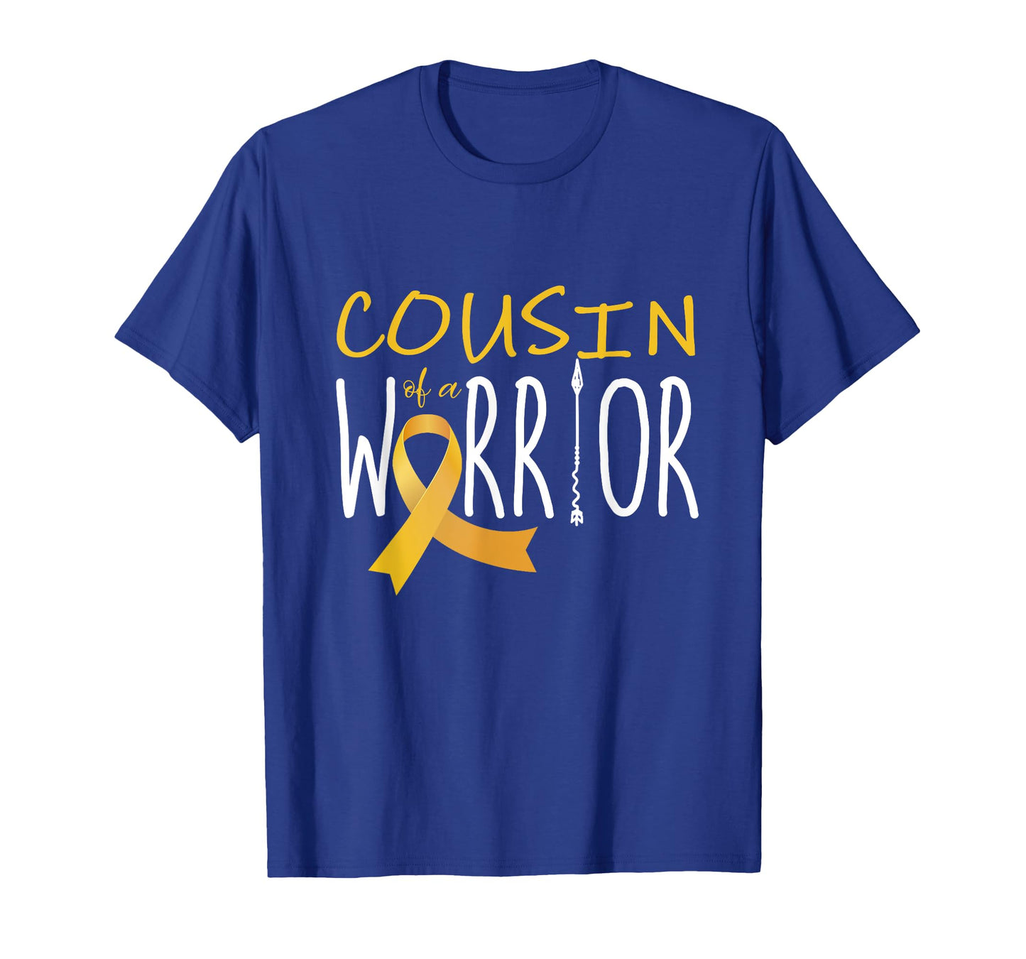 Childhood cancer awareness Cousin of a warrior T-Shirt