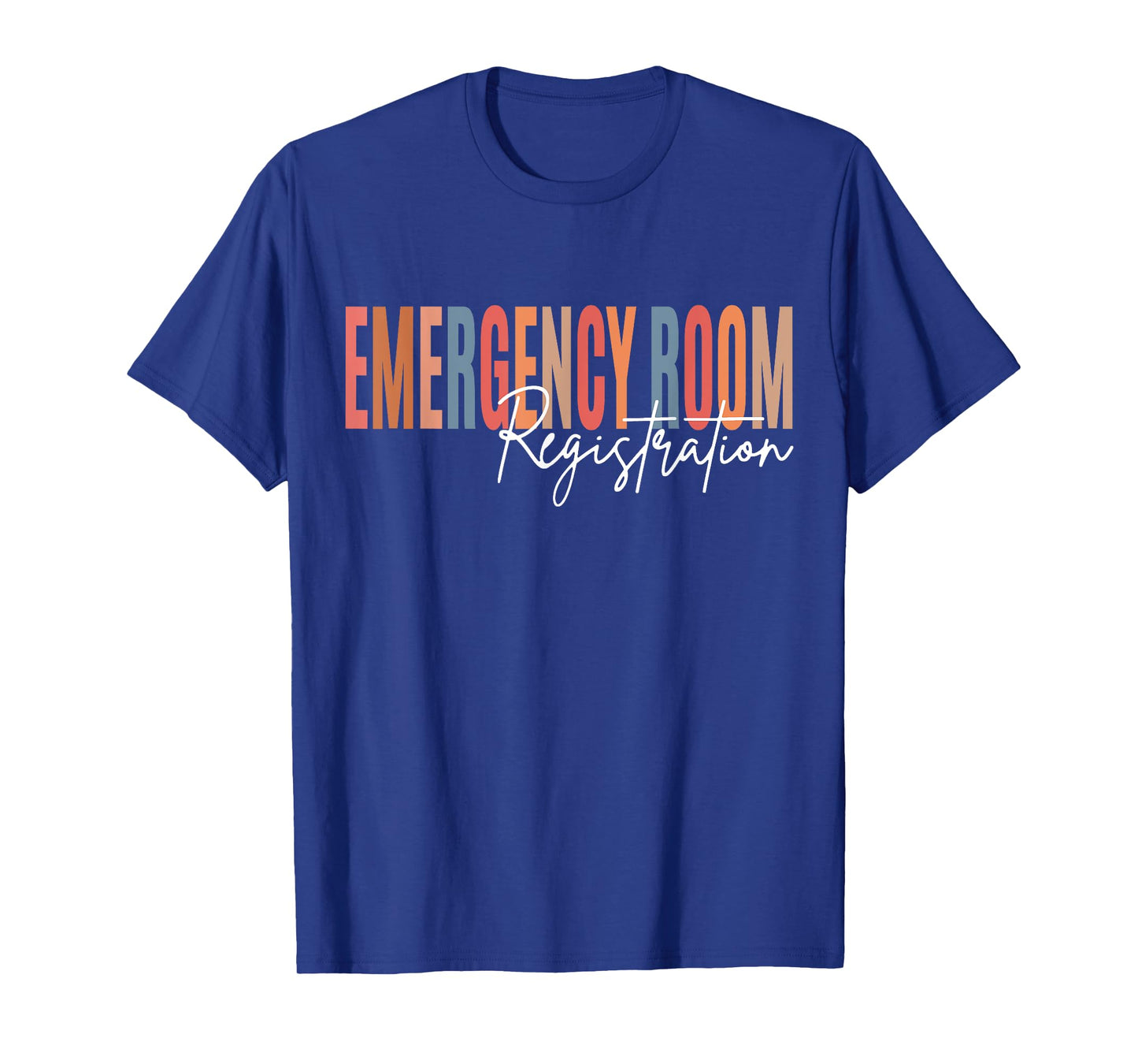 Emergency Room Registration Patient ER Registrar Nursing T-Shirt
