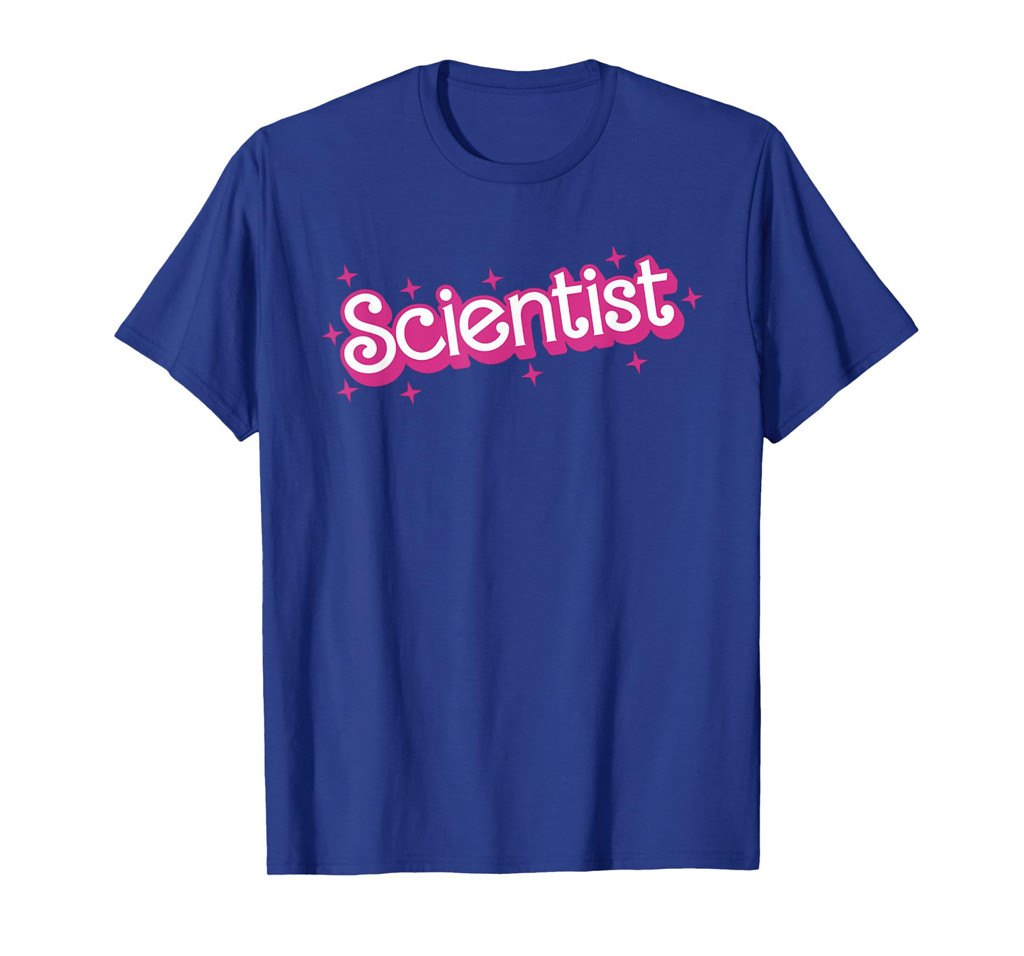 Women Retro Pink Scientist Science Teacher Back To School T-Shirt