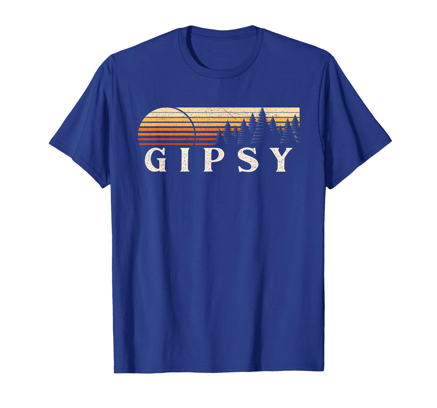 Gipsy, AL Vintage Evergreen Sunset Eighties Retro T-Shirt