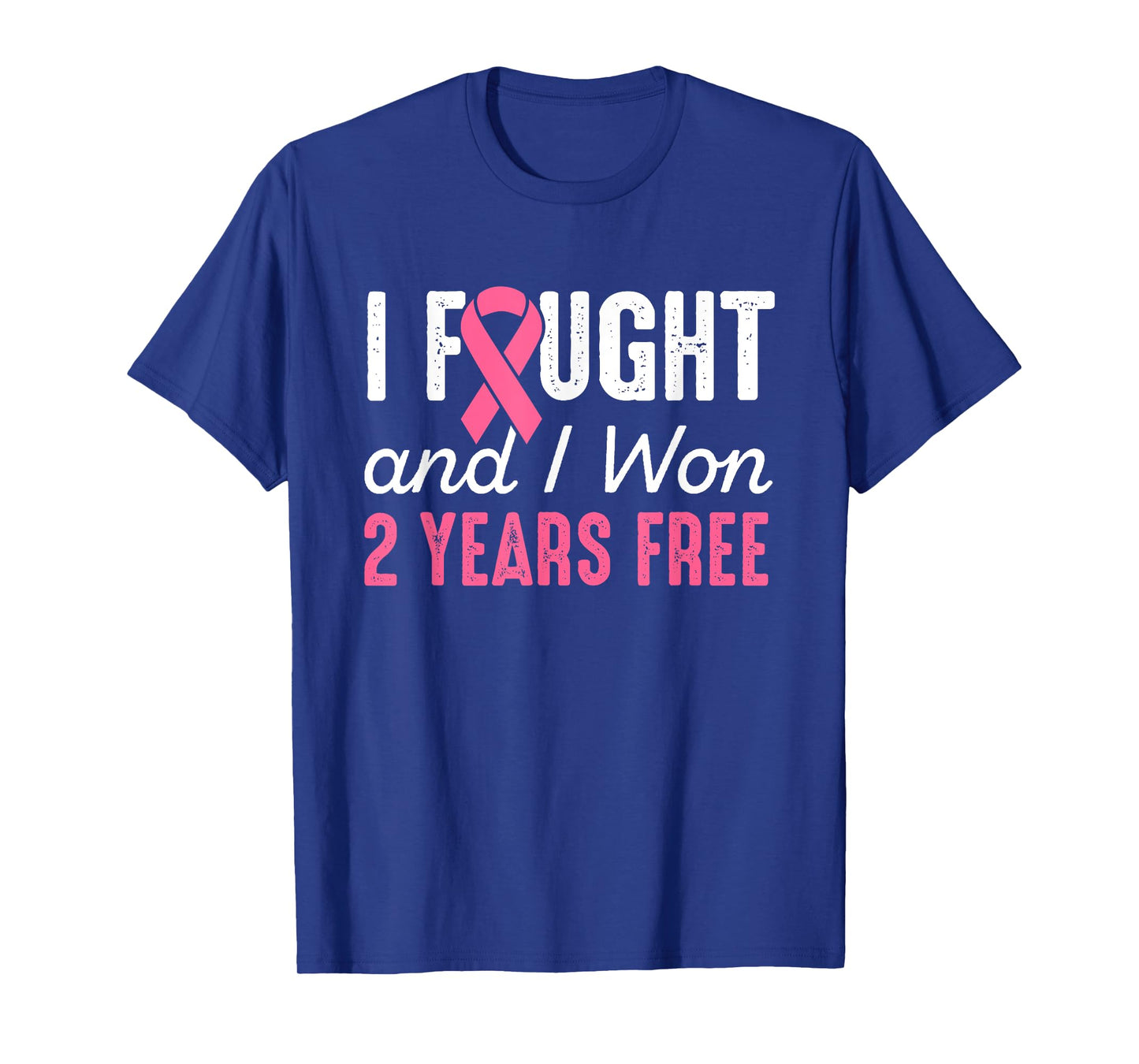 Breast Cancerversary 2 Years Breast Cancer Free Shirt Gift T-Shirt