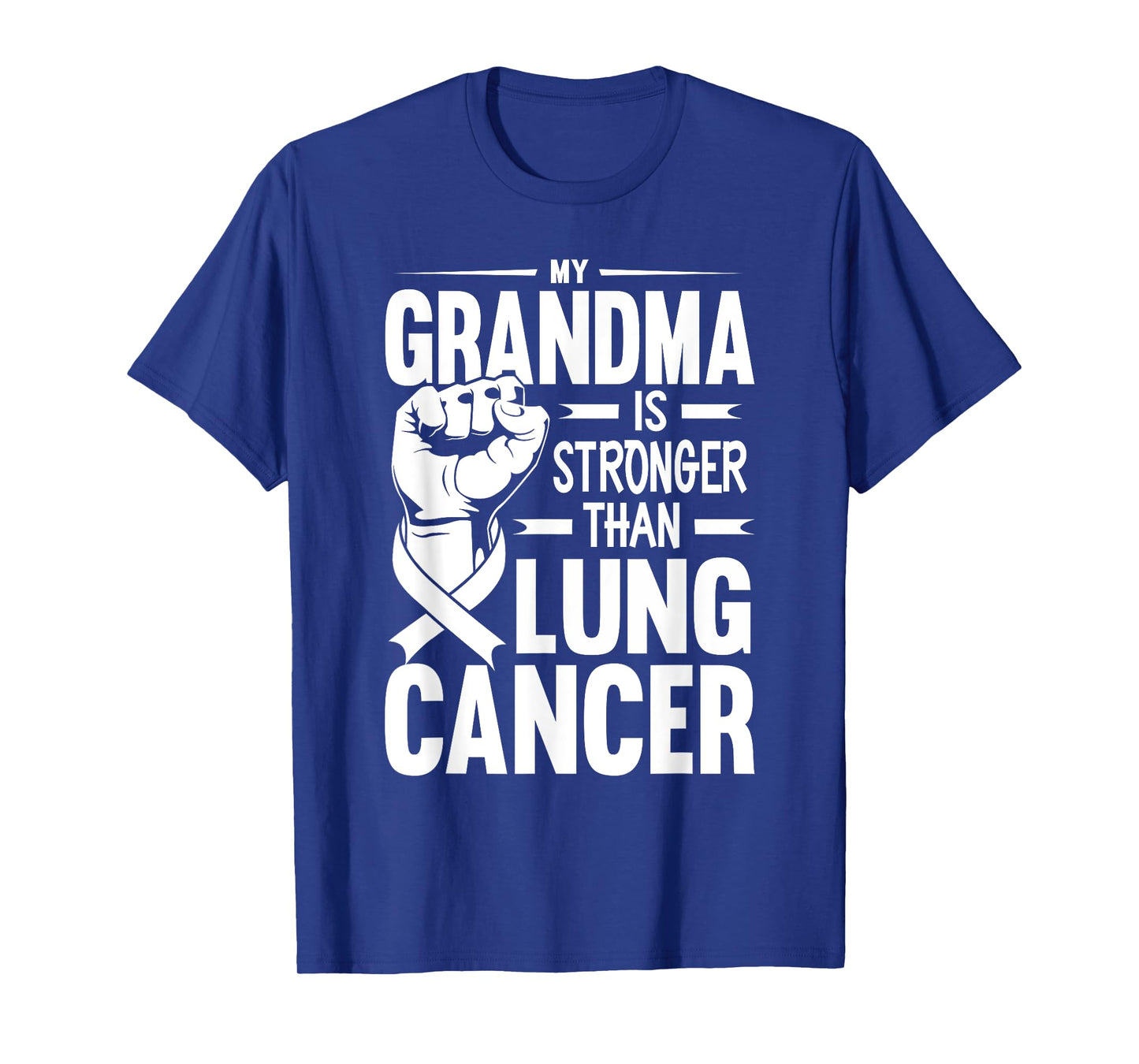 My Grandma Is Stronger Than Lung Cancer Awareness T-Shirt