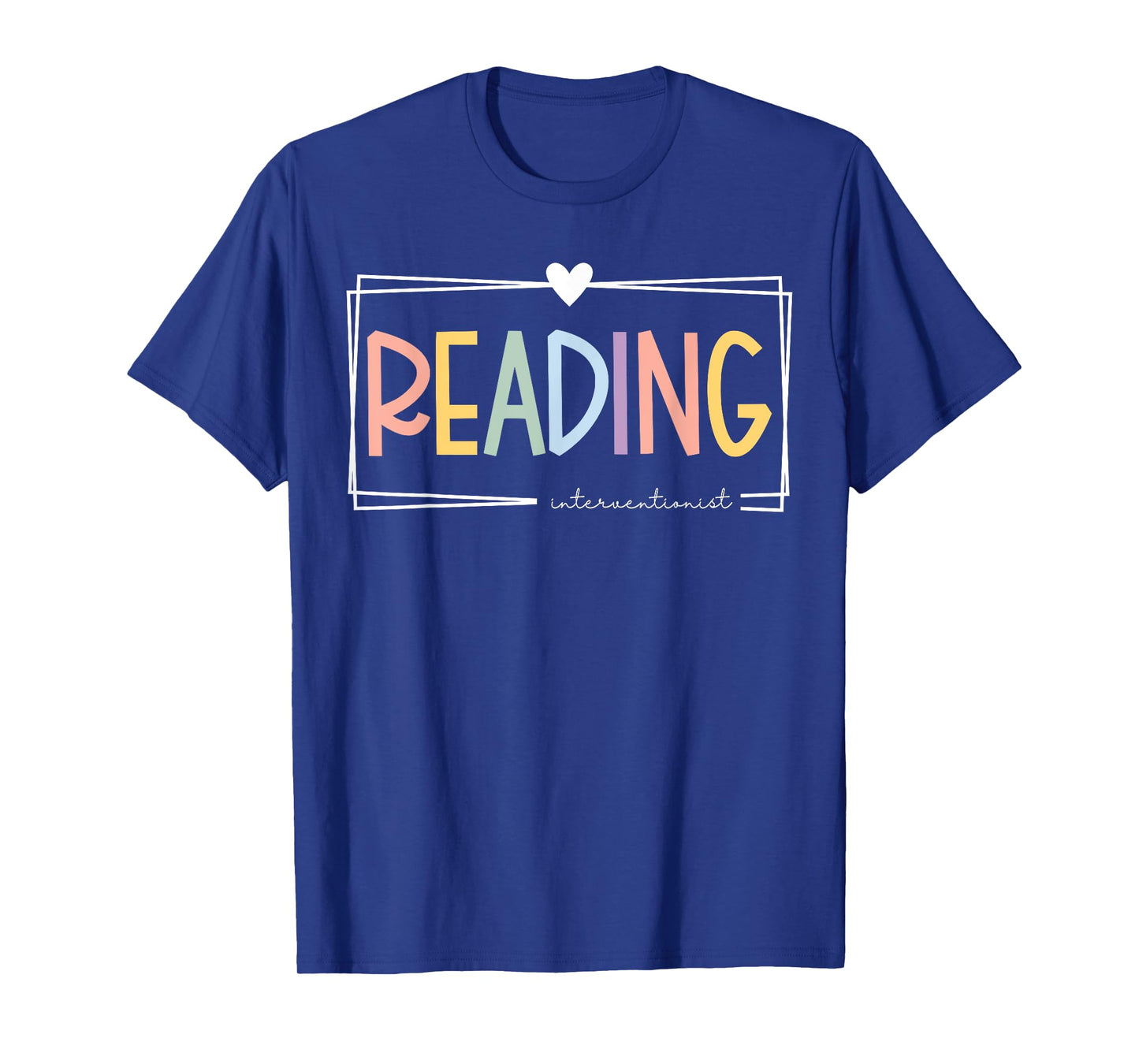 Retro Reading Interventionist Reading Specialist Team T-Shirt