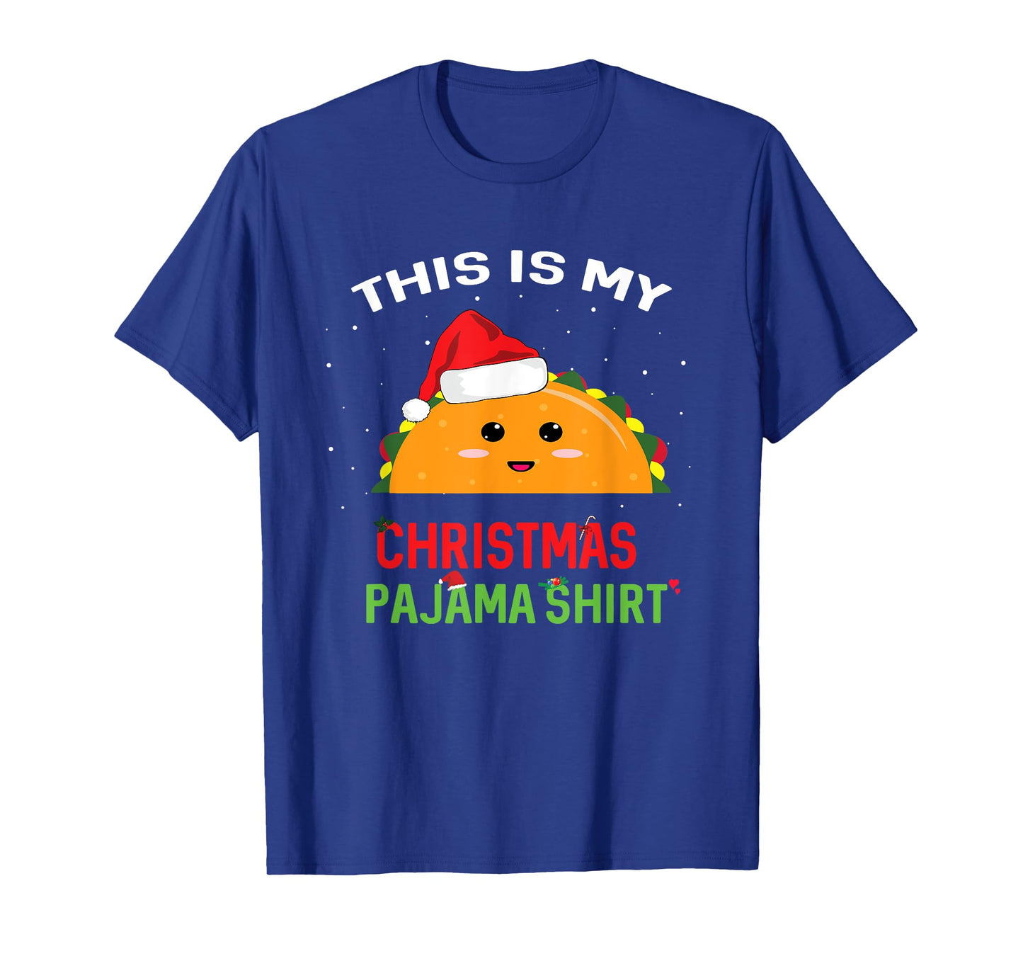 This is my Christmas Pajama Shirt Taco Gift T-Shirt