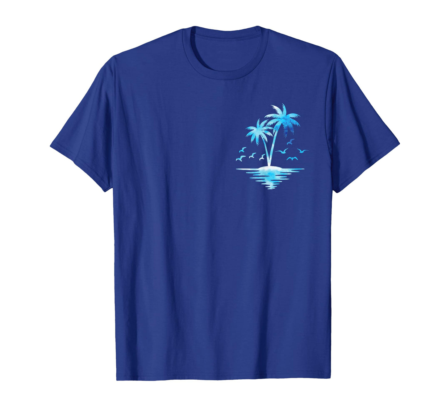 Cool Summer Vacation Men Women Beach Palm Tree T-Shirt