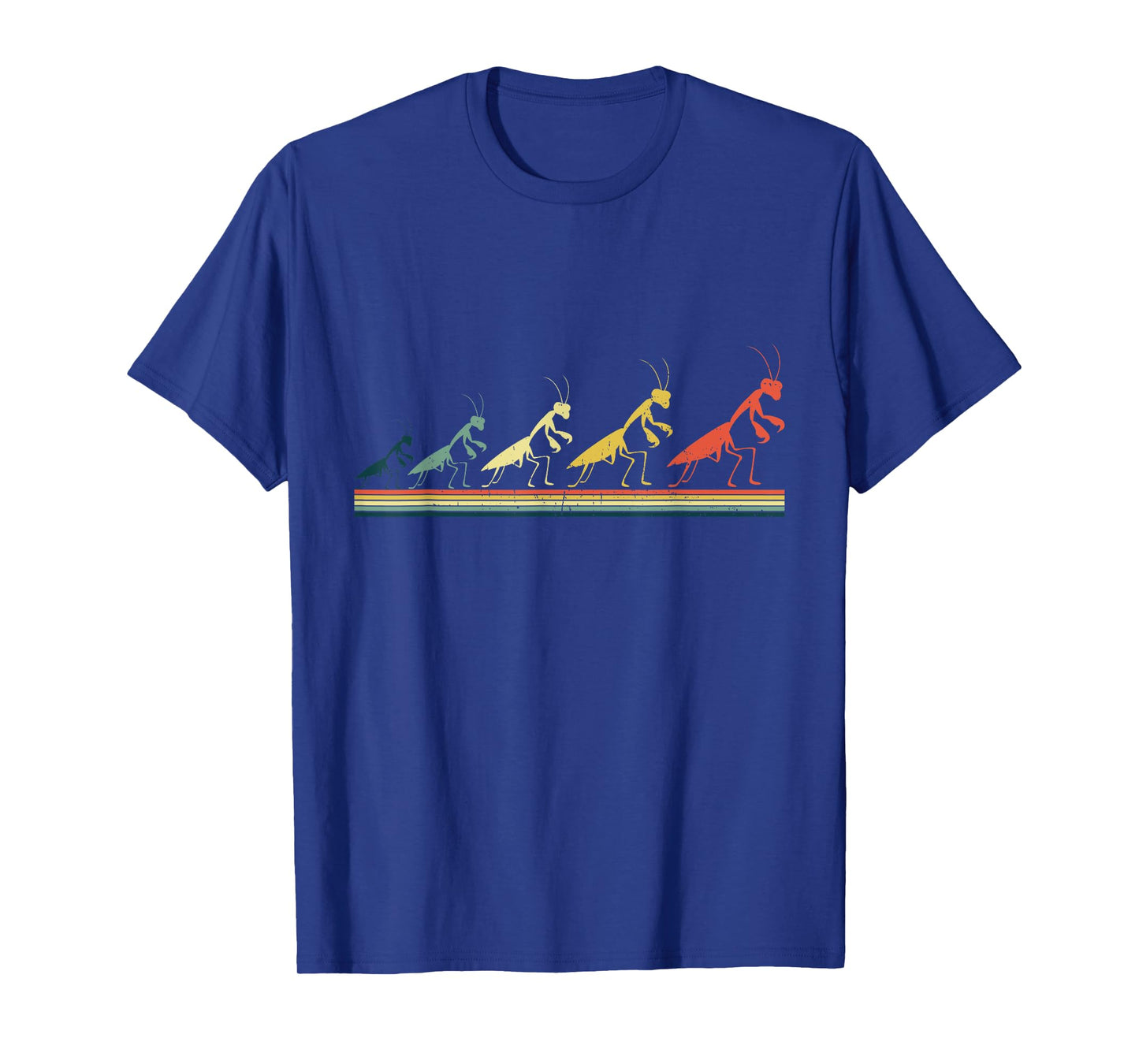 Praying Mantis Insects Bug Love Praying Mantis Retro T-Shirt