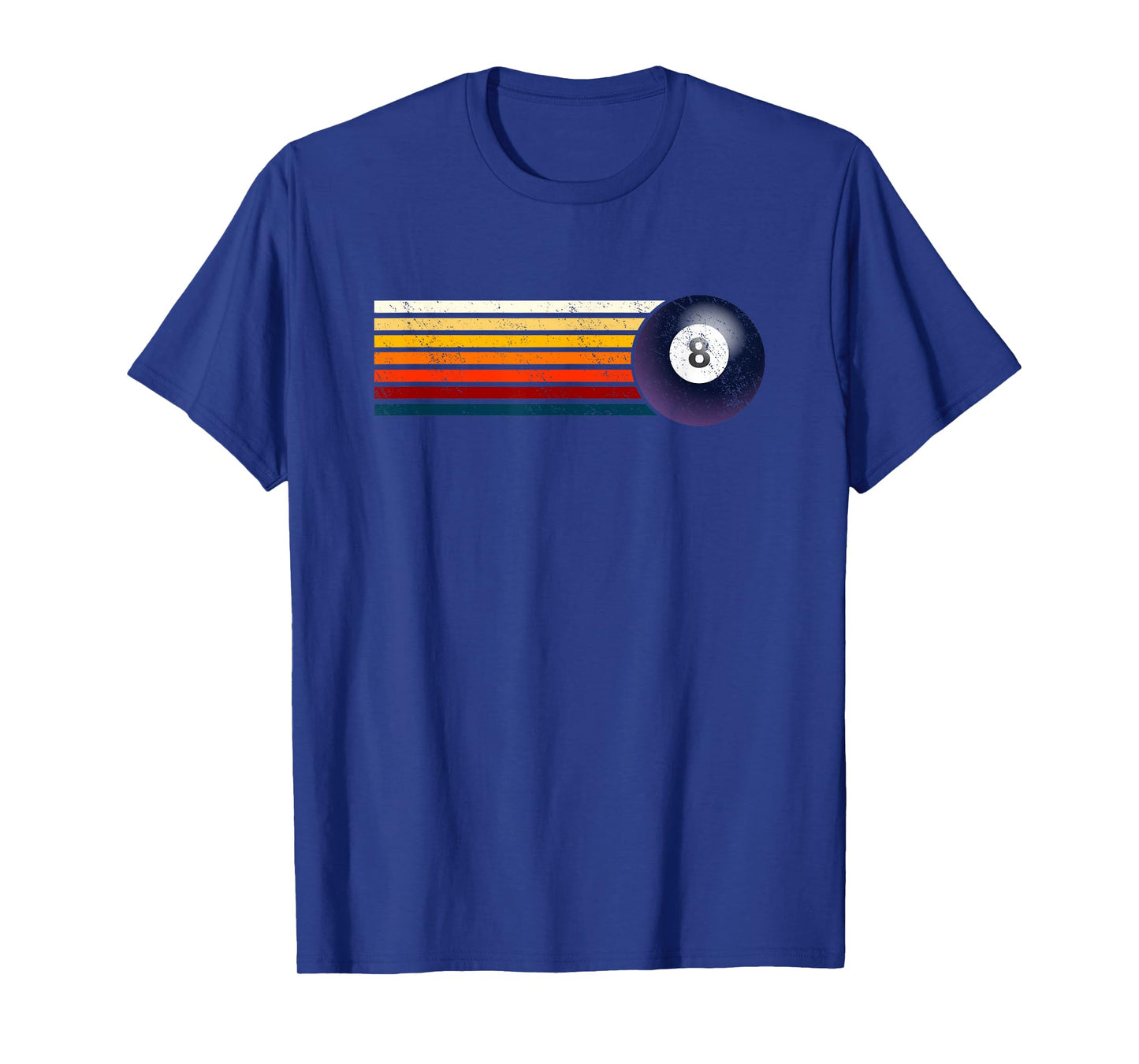 Retro Billiards Ball Eight Pool Table Snooker Pyramid T-Shirt