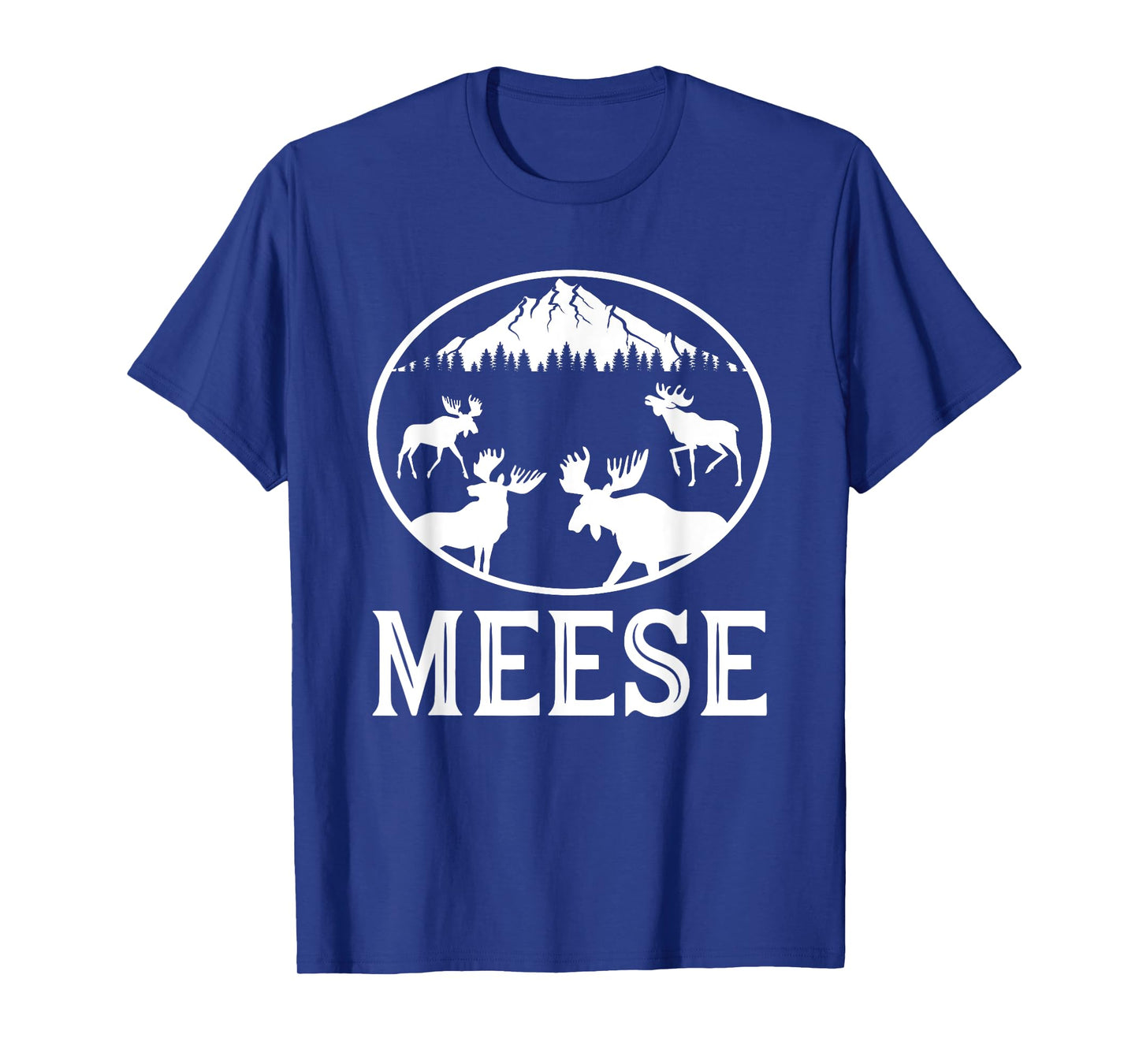 Meese Funny Plural of Moose English Grammar Joke T-Shirt