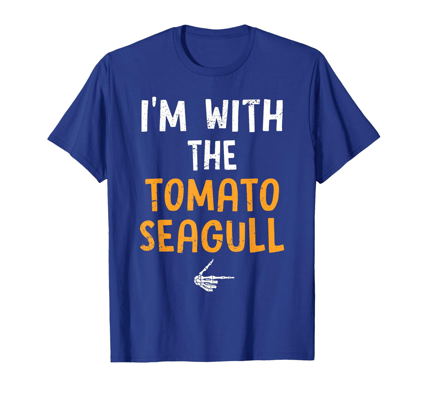 I'm with The Tomato Seagull Costume Halloween Couple T-Shirt