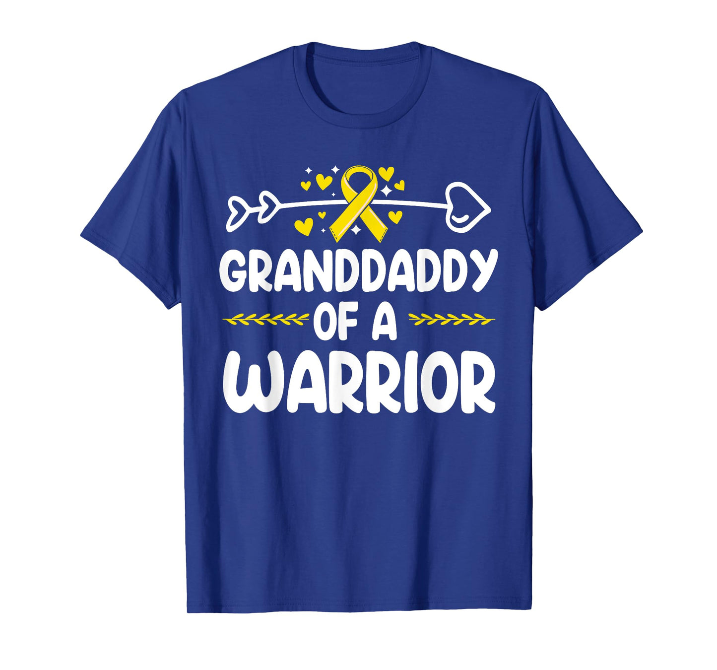 Granddaddy of a Warrior Shirts Bone Cancer Awareness T-Shirt