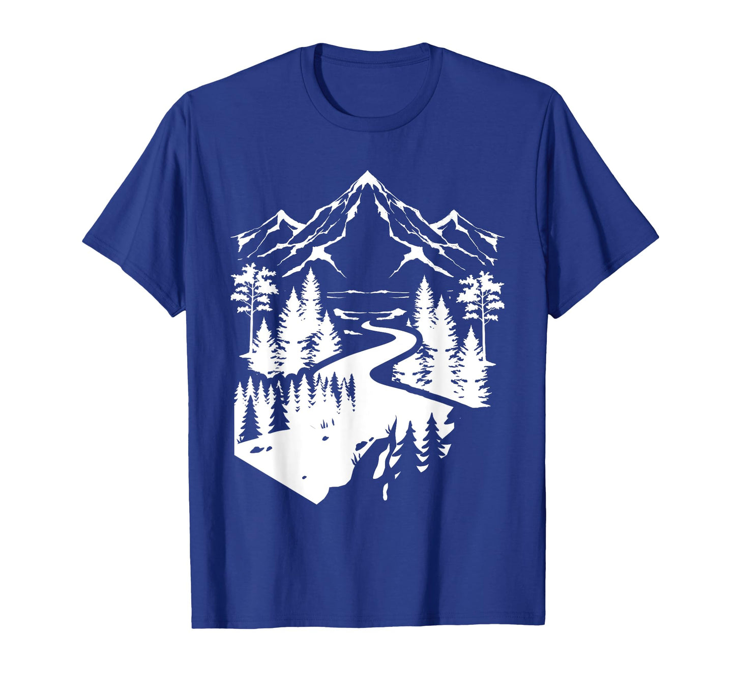 Outdoor Nature Mountains Trees Wildlife Forest Hiking T-Shirt