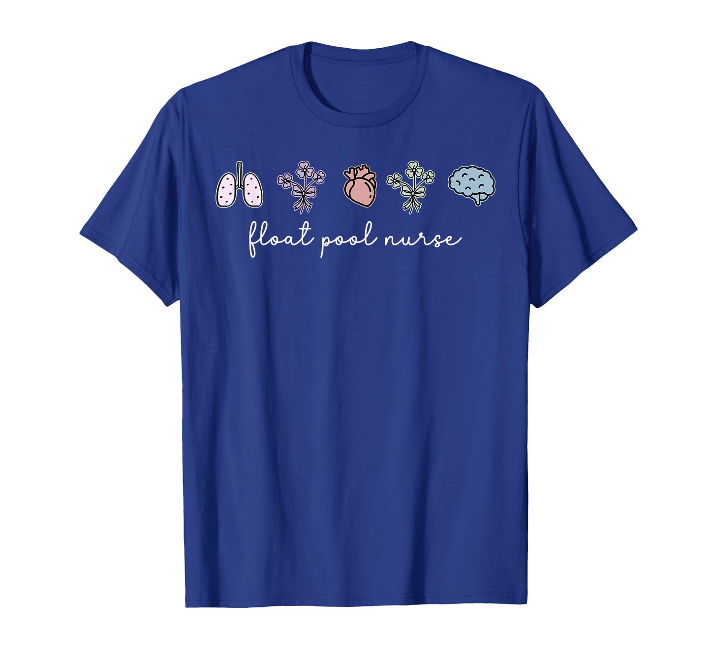 Boho Floral Float Pool Nurse Emergency Medicine Graduation T-Shirt