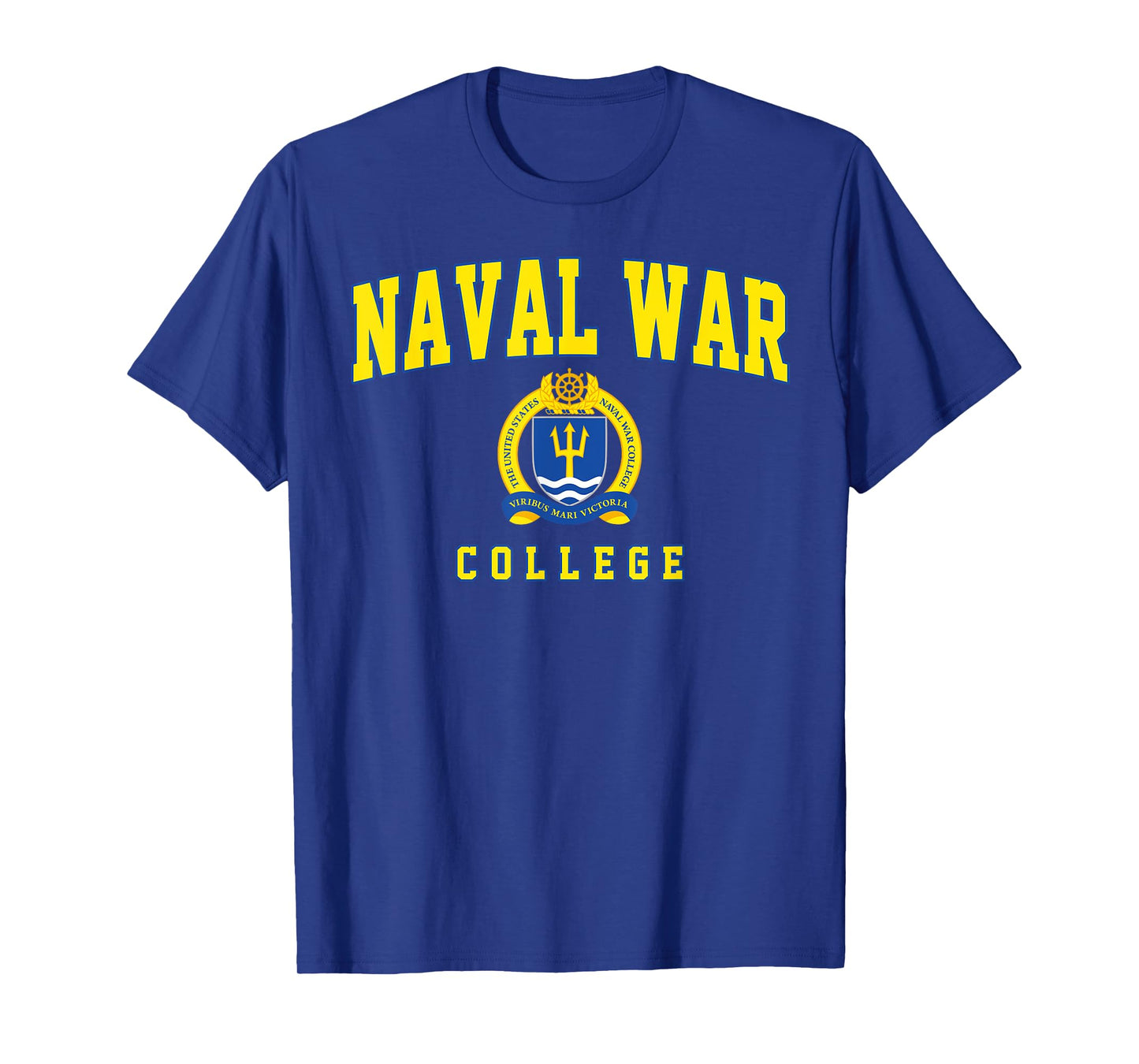 Naval War College Arch Vintage Sports Design Men Women T-Shirt