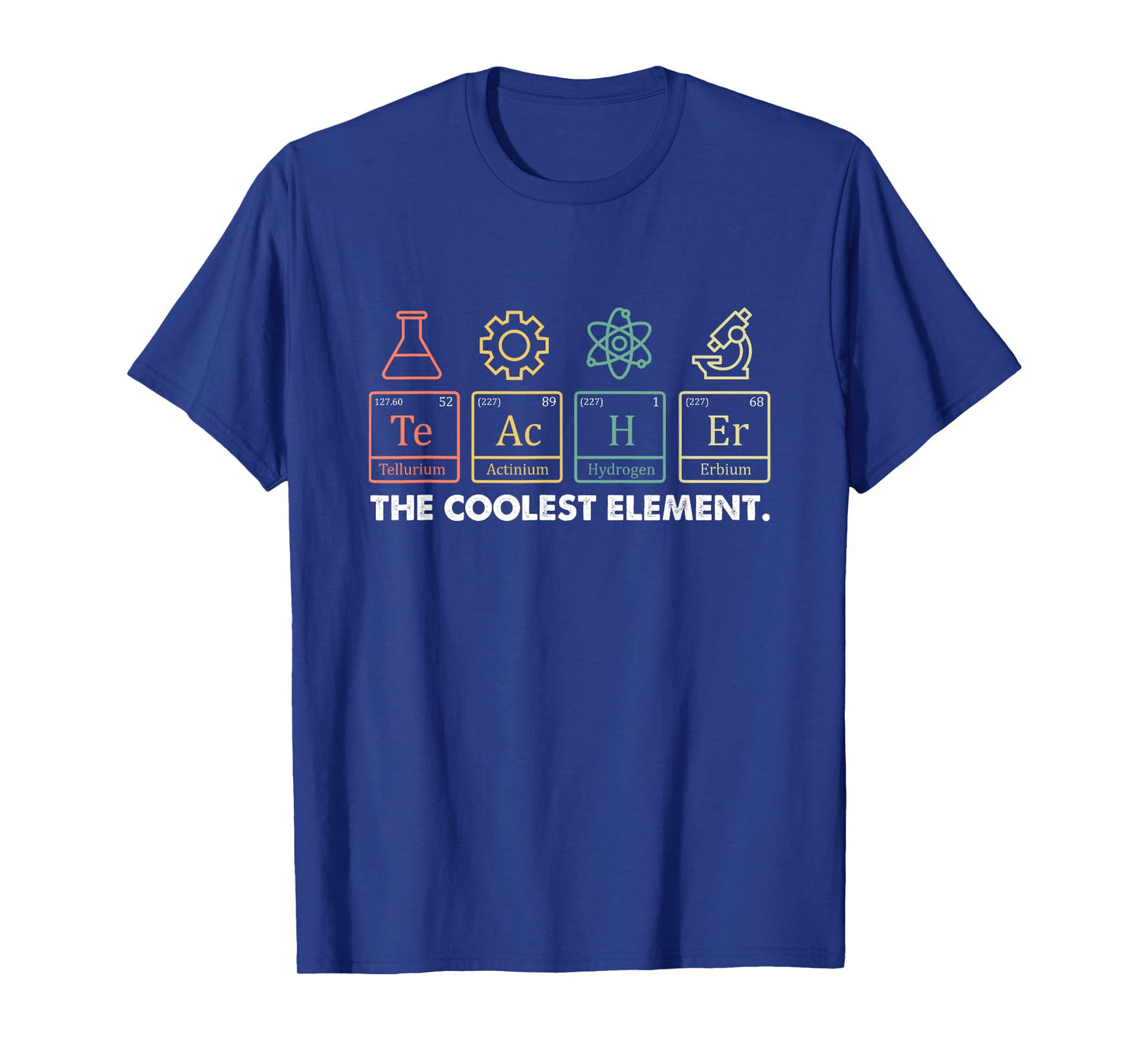 Vintage The Coolest Element Periodic Table Chemist Teacher T-Shirt