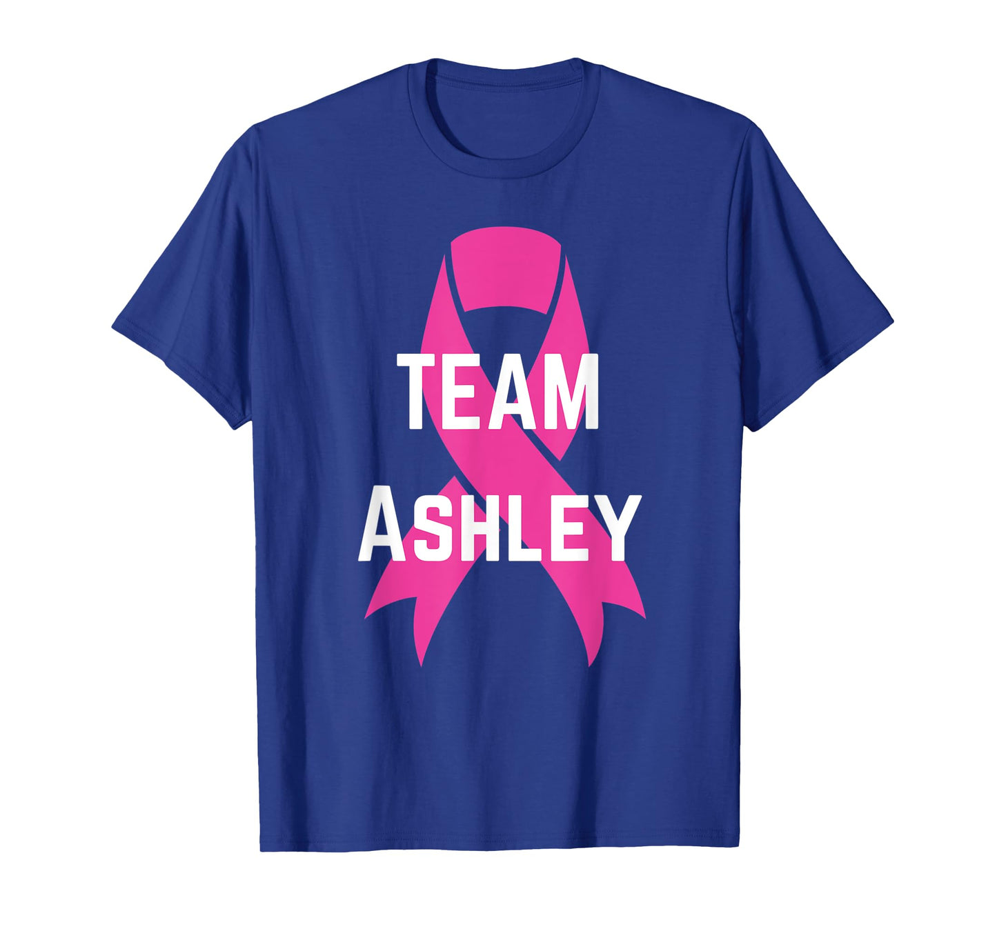Personalized Team Ashley I wear Pink Breast Cancer shirt T-Shirt