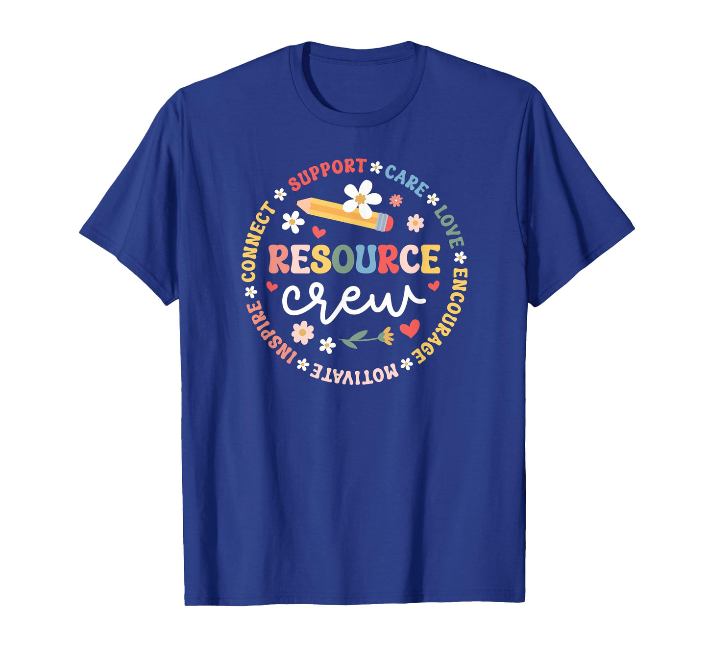 Resource Crew Appreciation Circle Resource Teacher Team T-Shirt