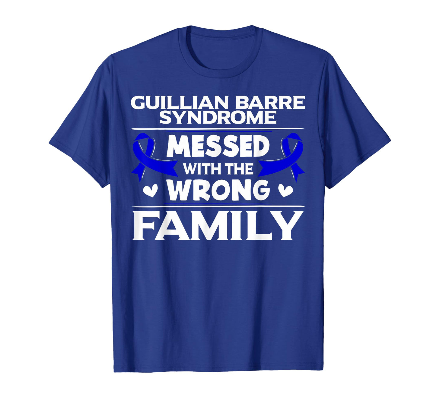 Dark Blue Ribbon - Guillian Barre Syndrome Survivor T-Shirt