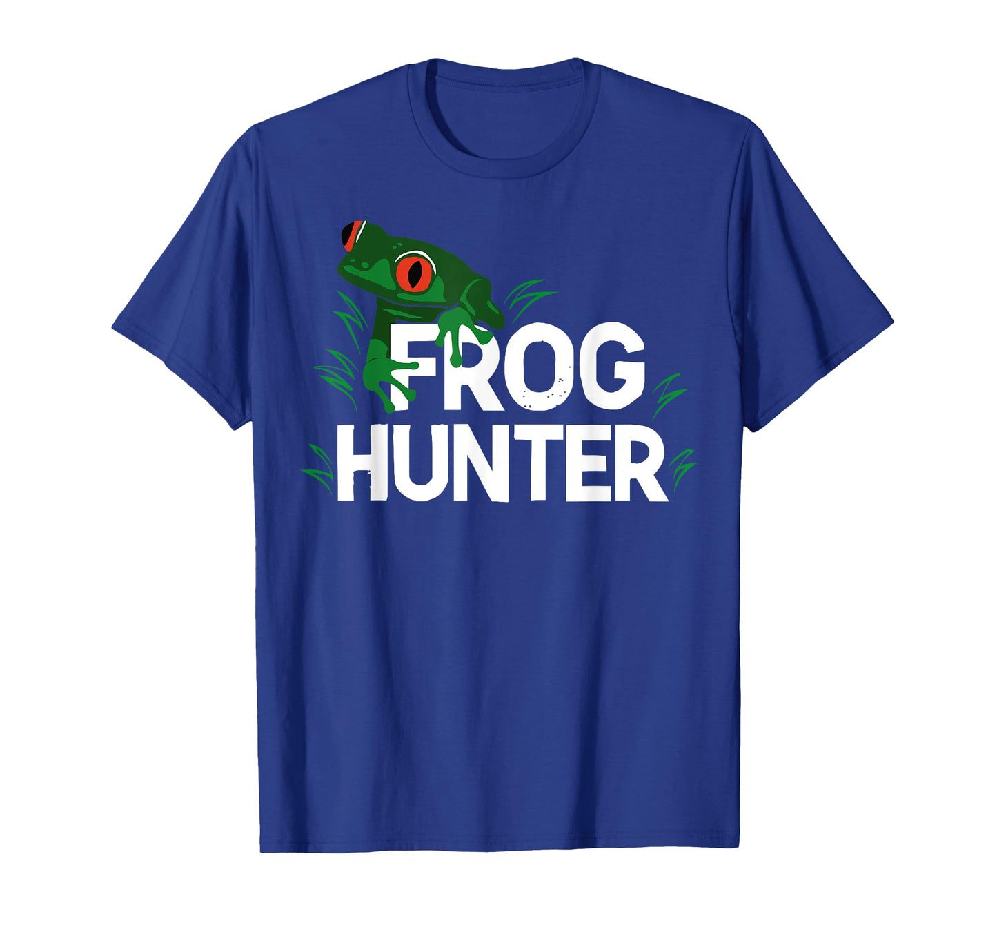 Special Gifts For Frog Lover & Frog Catcher Kids Unisex Black Frog Hunter T-Shirt