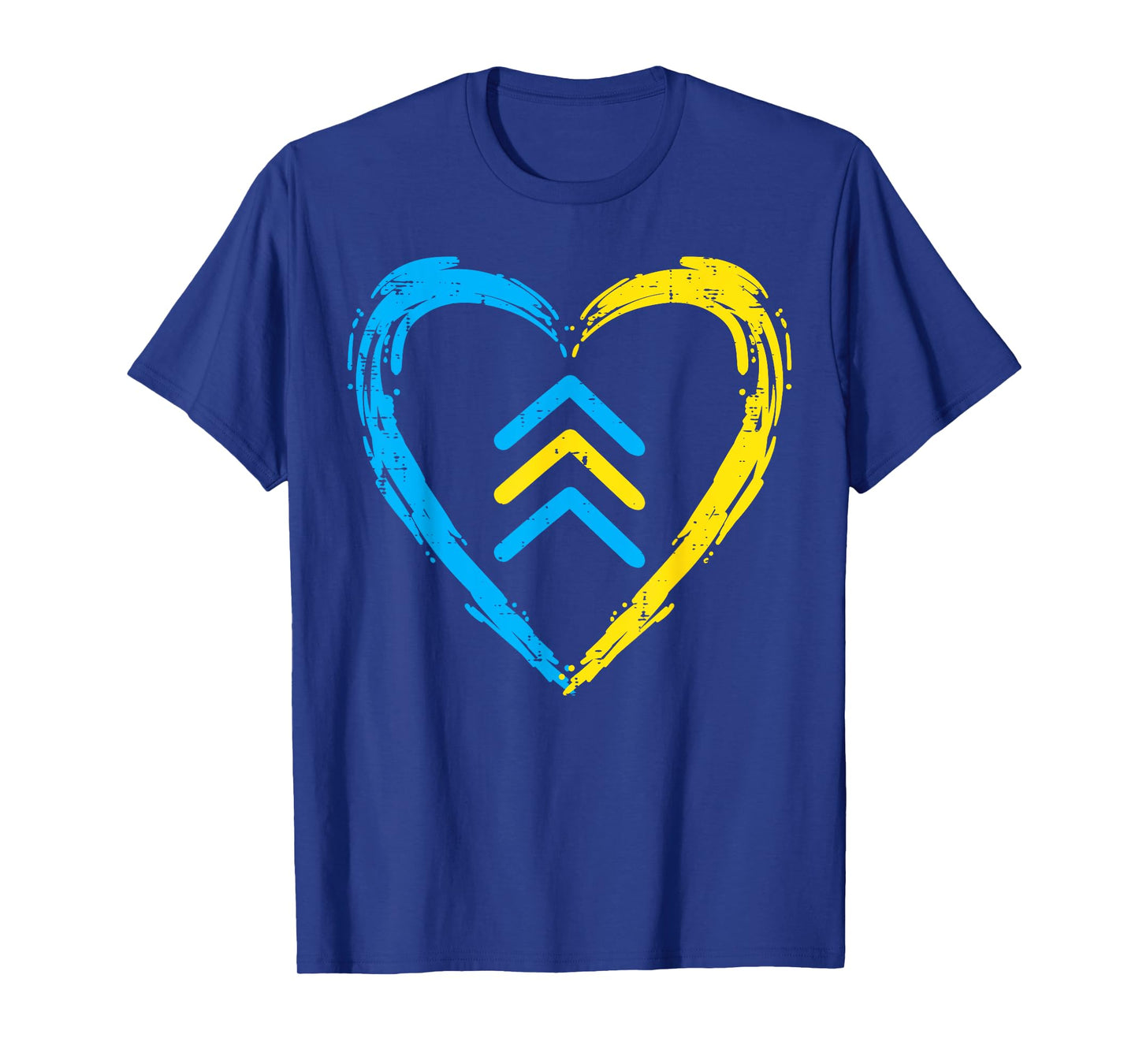 Down Syndrome Awareness Arrows Trisomy 21 T21 Men Women Kids T-Shirt
