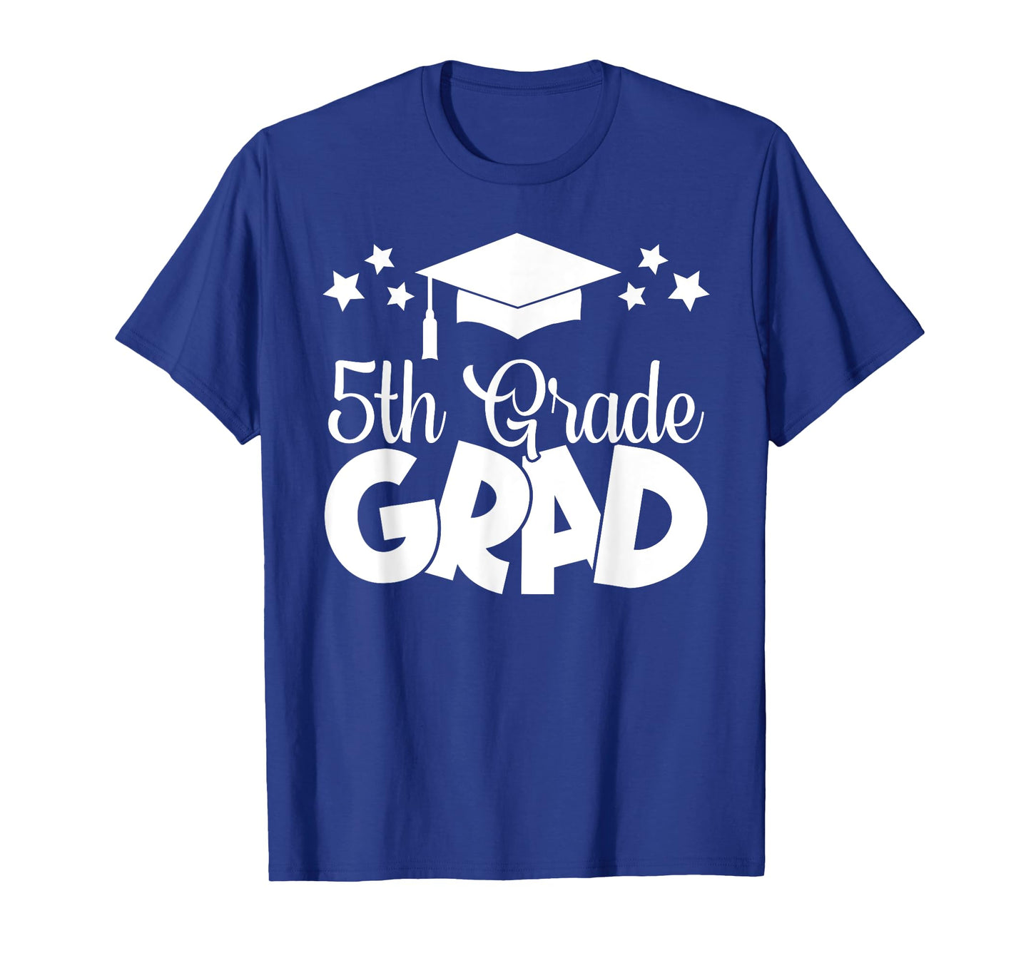 5th Grade Grad 2024 Gifts Boys Girls Graduation Cap, Gown T-Shirt