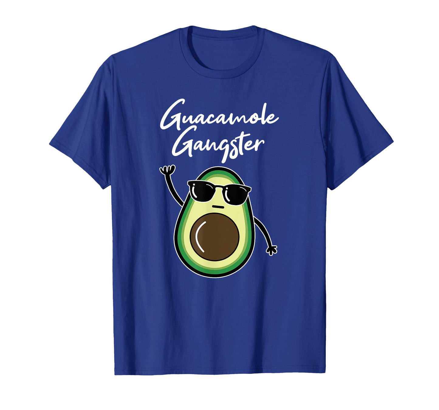 Funny Avocado Gangster, Guacamole Gangsta, Mexico Cinco Mayo T-Shirt
