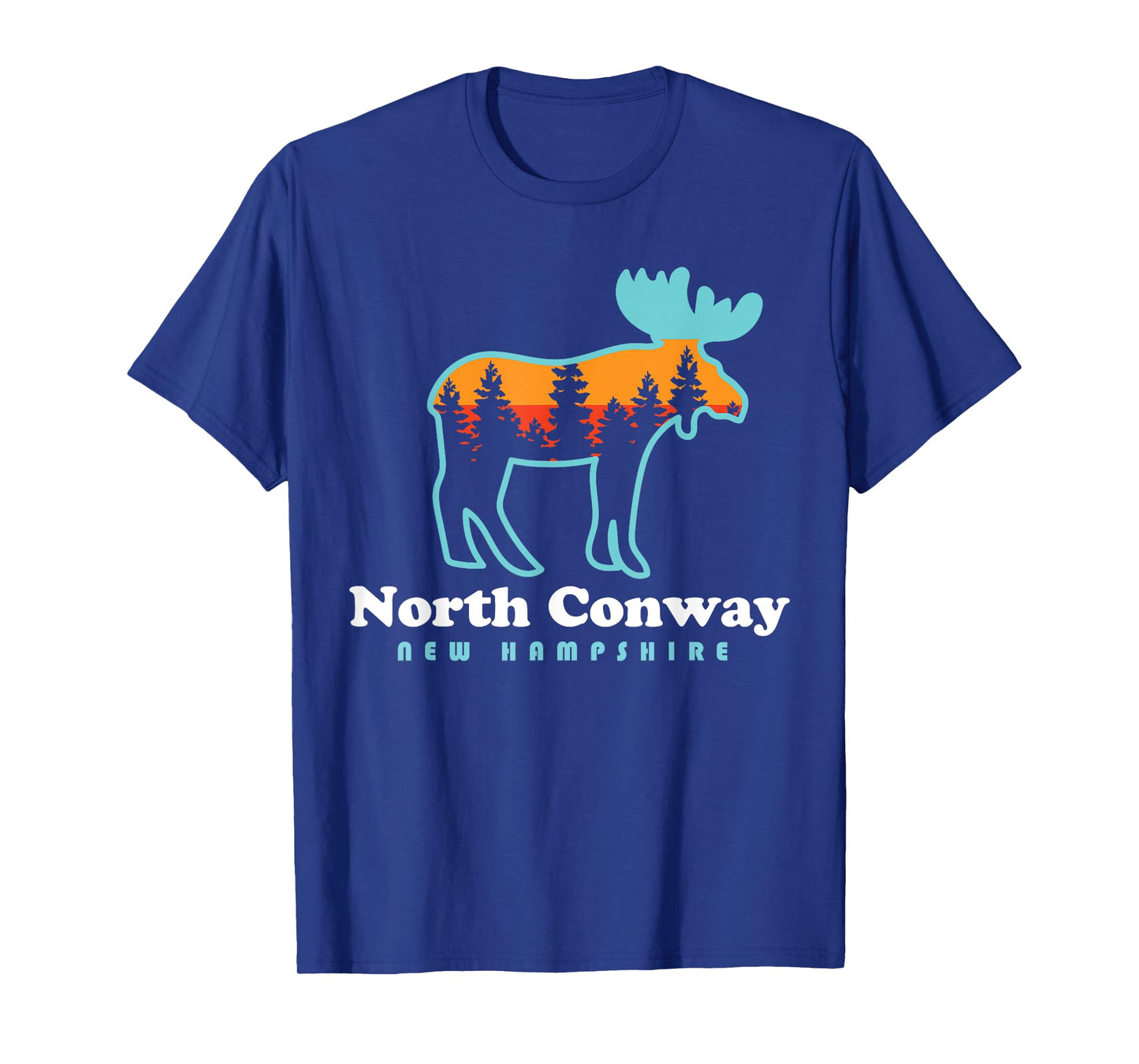 North Conway New Hampshire Moose Mountains T-Shirt