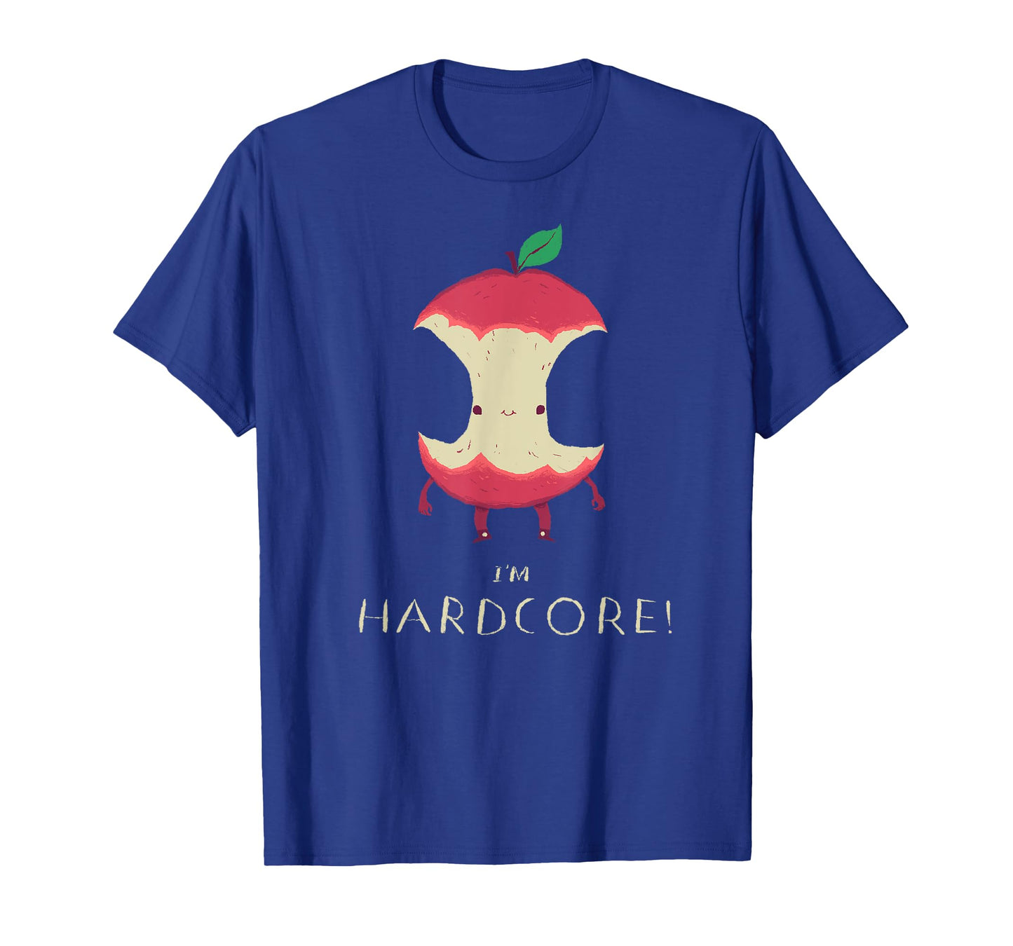 i'm hardcore!, apple-core hardcore T-shirt, pun shirt T-Shirt