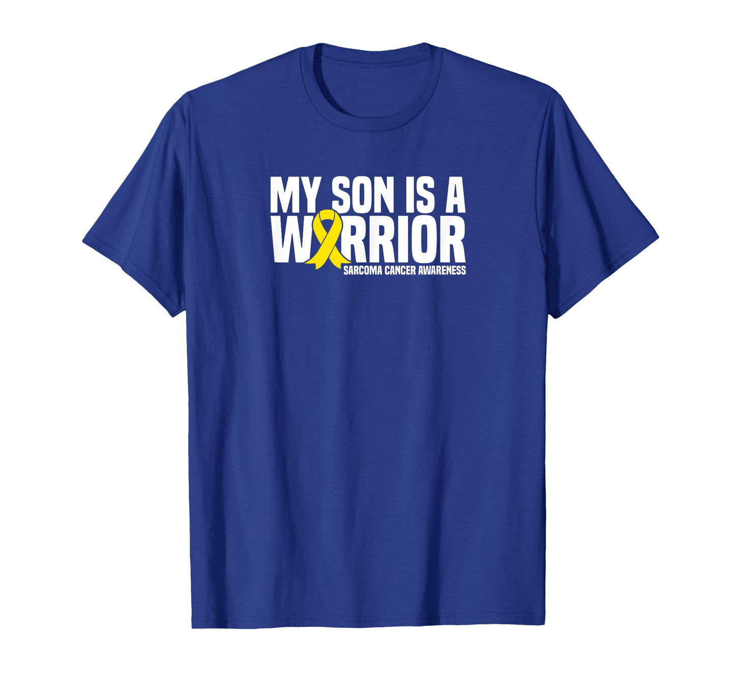 My Son is a Warrior Bone Cancer Sarcoma Cancer Awareness T-Shirt
