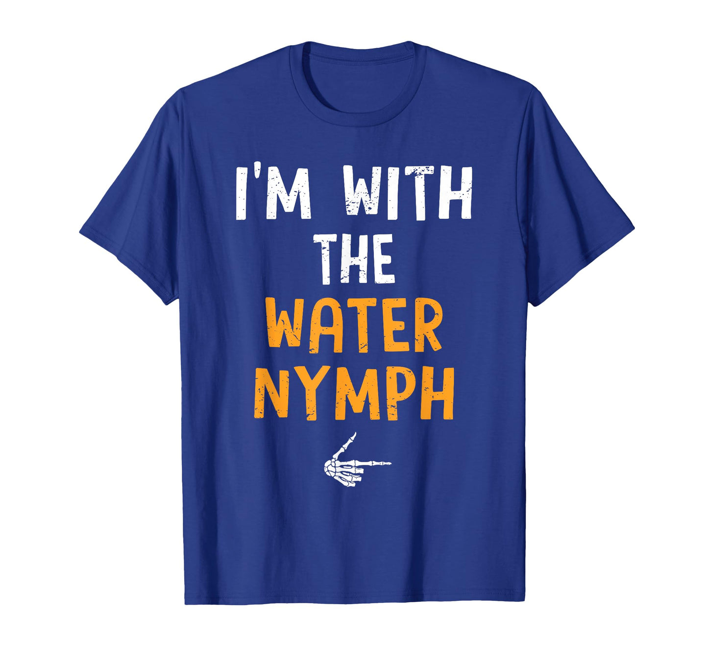 I'm with The Water Nymph Costume Halloween Matching Couple T-Shirt