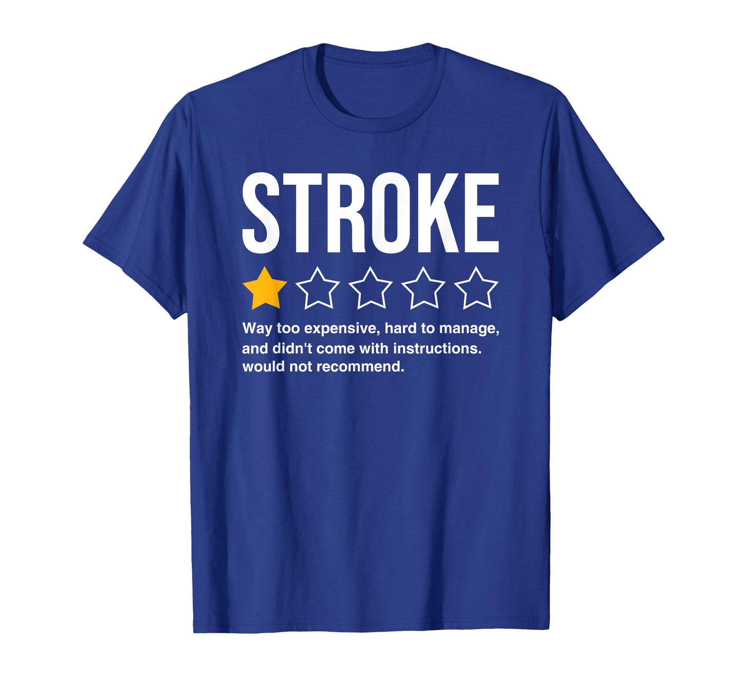 Stroke Survivor Heart Disease Warrior Fighter Cardiac Arrest T-Shirt